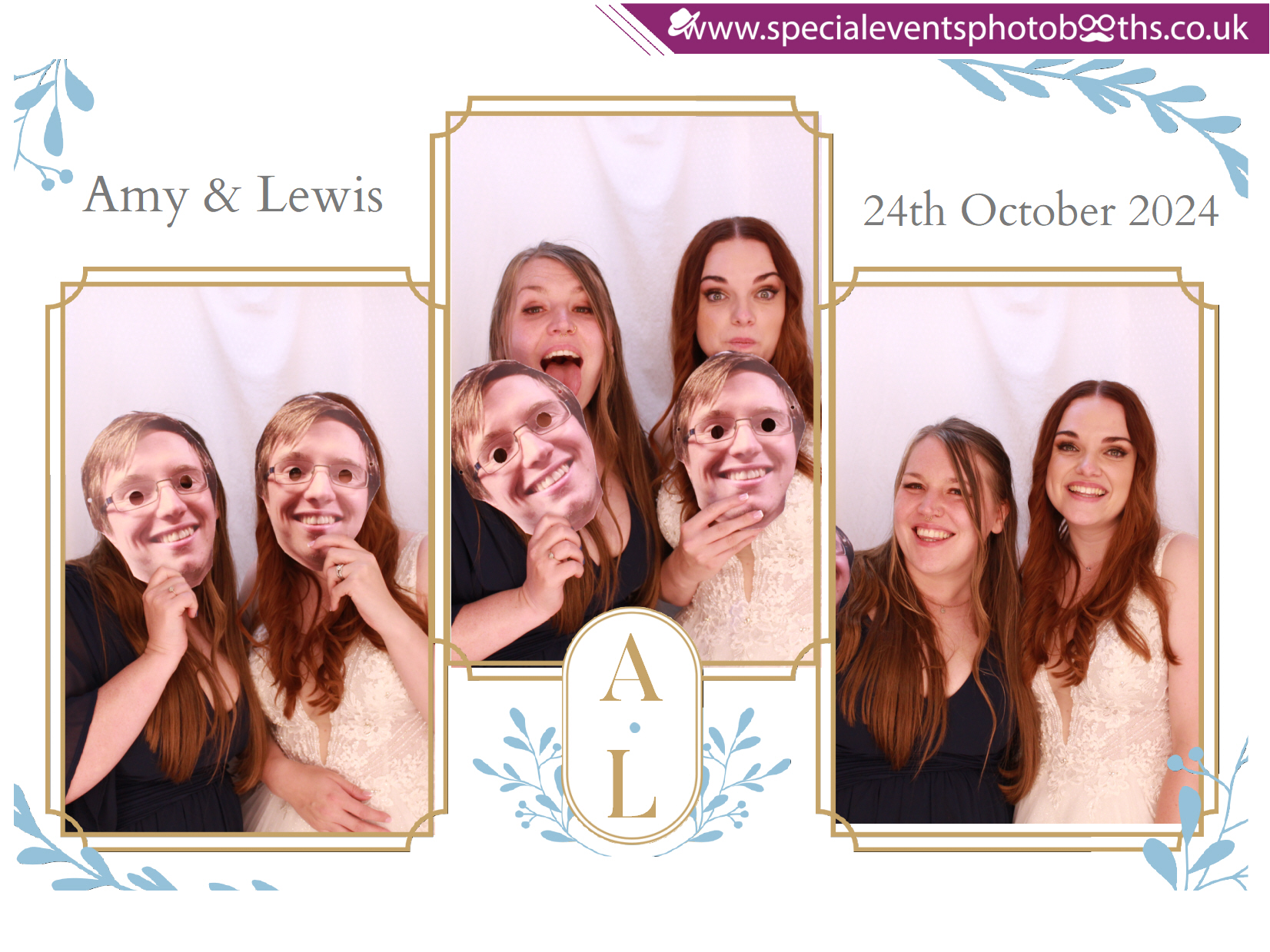 Amy and Lewis' Wedding | View more photos from the event at my.specialeventsphotobooths.co.uk/u/SpecialEventsPhotoBooths/Amy-and-Lewis-Wedding