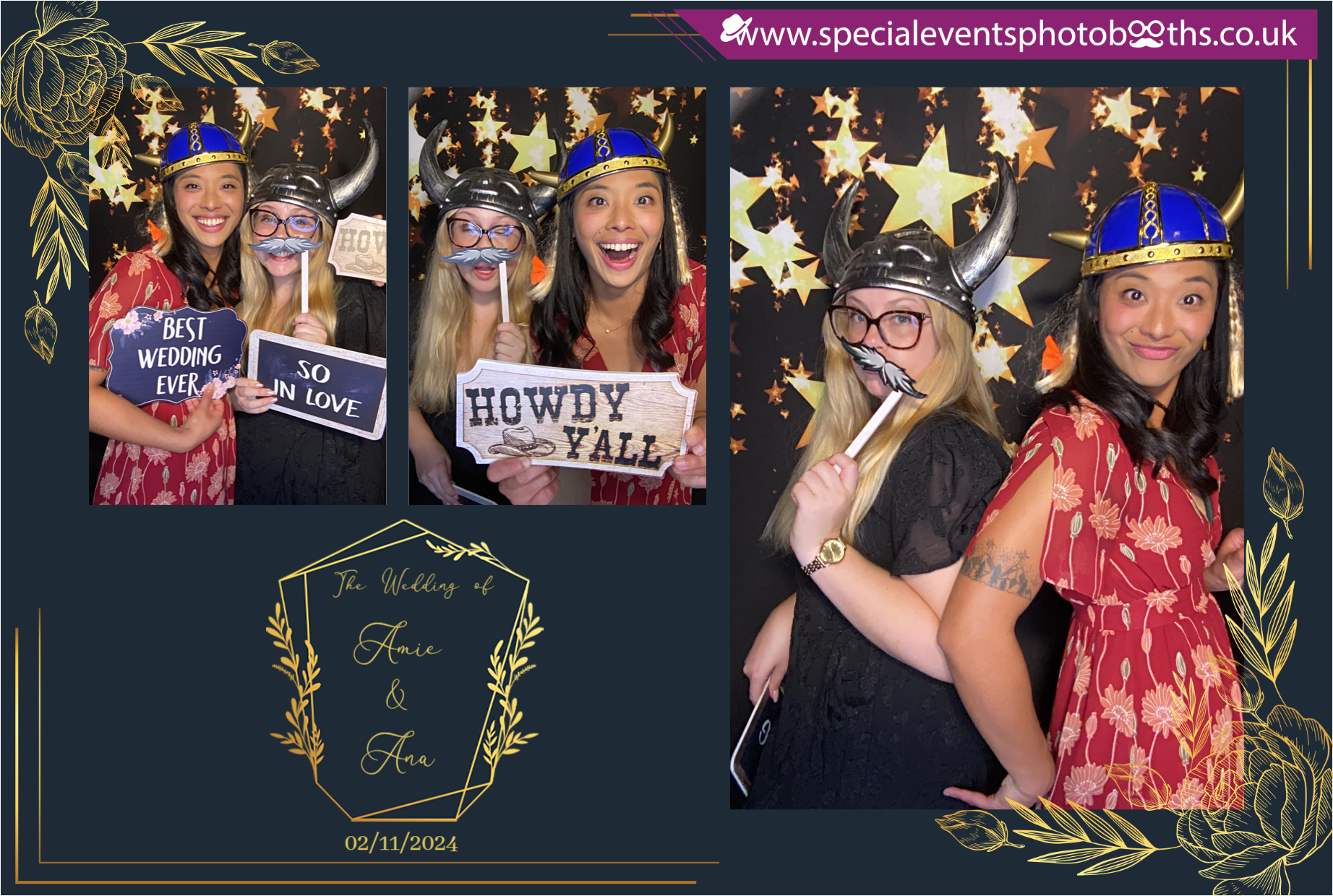 Ana & Amie's Wedding | View more photos from the event at my.specialeventsphotobooths.co.uk/u/SpecialEventsPhotoBooths/Ana-Amies-Wedding