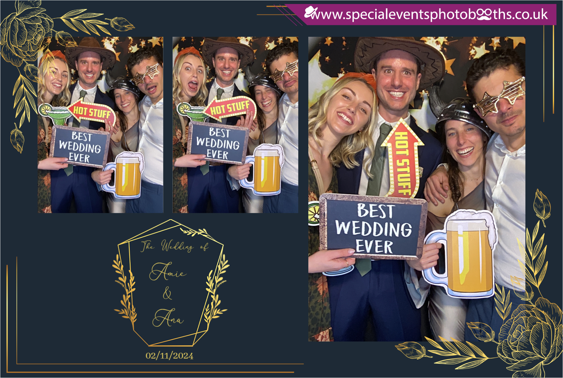 Ana & Amie's Wedding | View more photos from the event at my.specialeventsphotobooths.co.uk/u/SpecialEventsPhotoBooths/Ana-Amies-Wedding