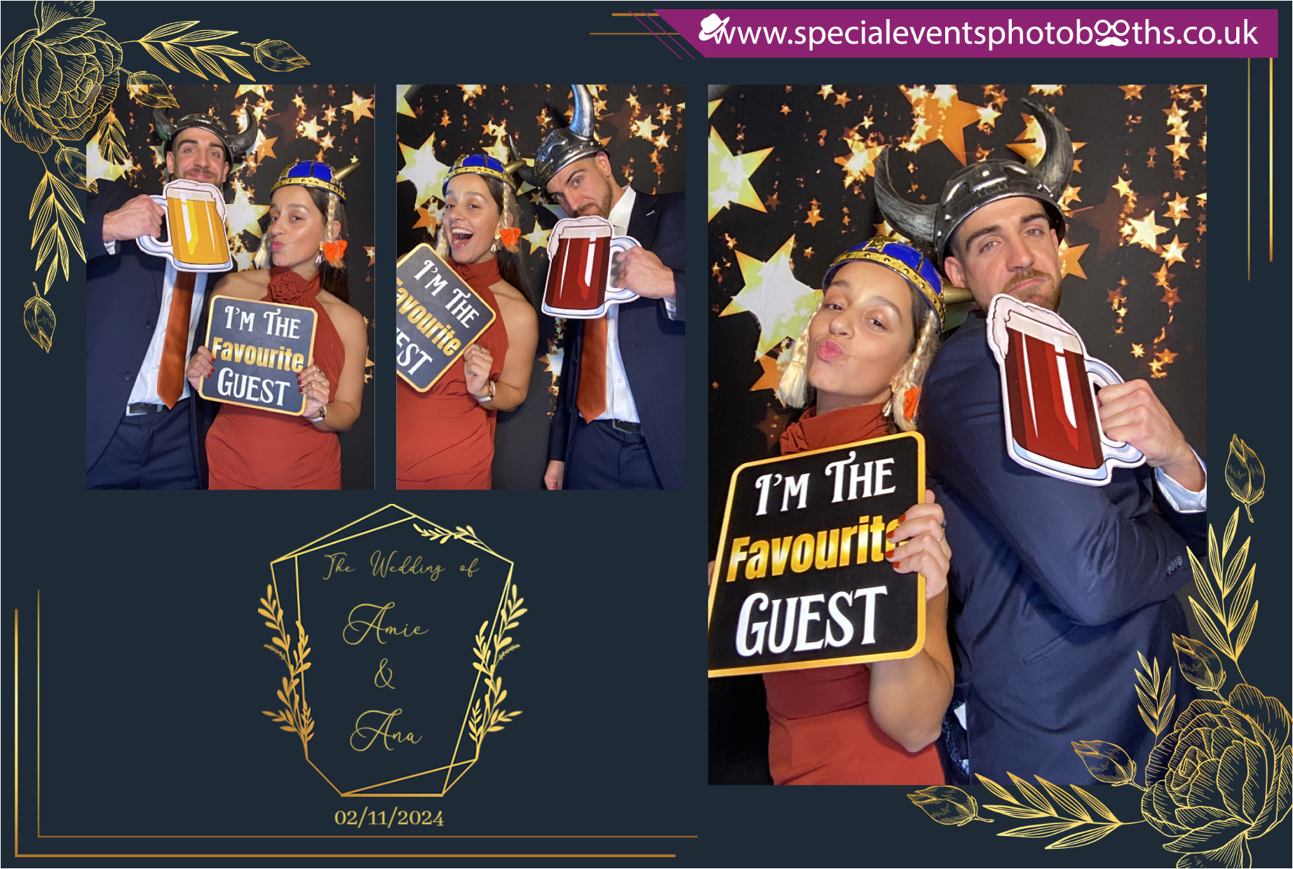 Ana & Amie's Wedding | View more photos from the event at my.specialeventsphotobooths.co.uk/u/SpecialEventsPhotoBooths/Ana-Amies-Wedding