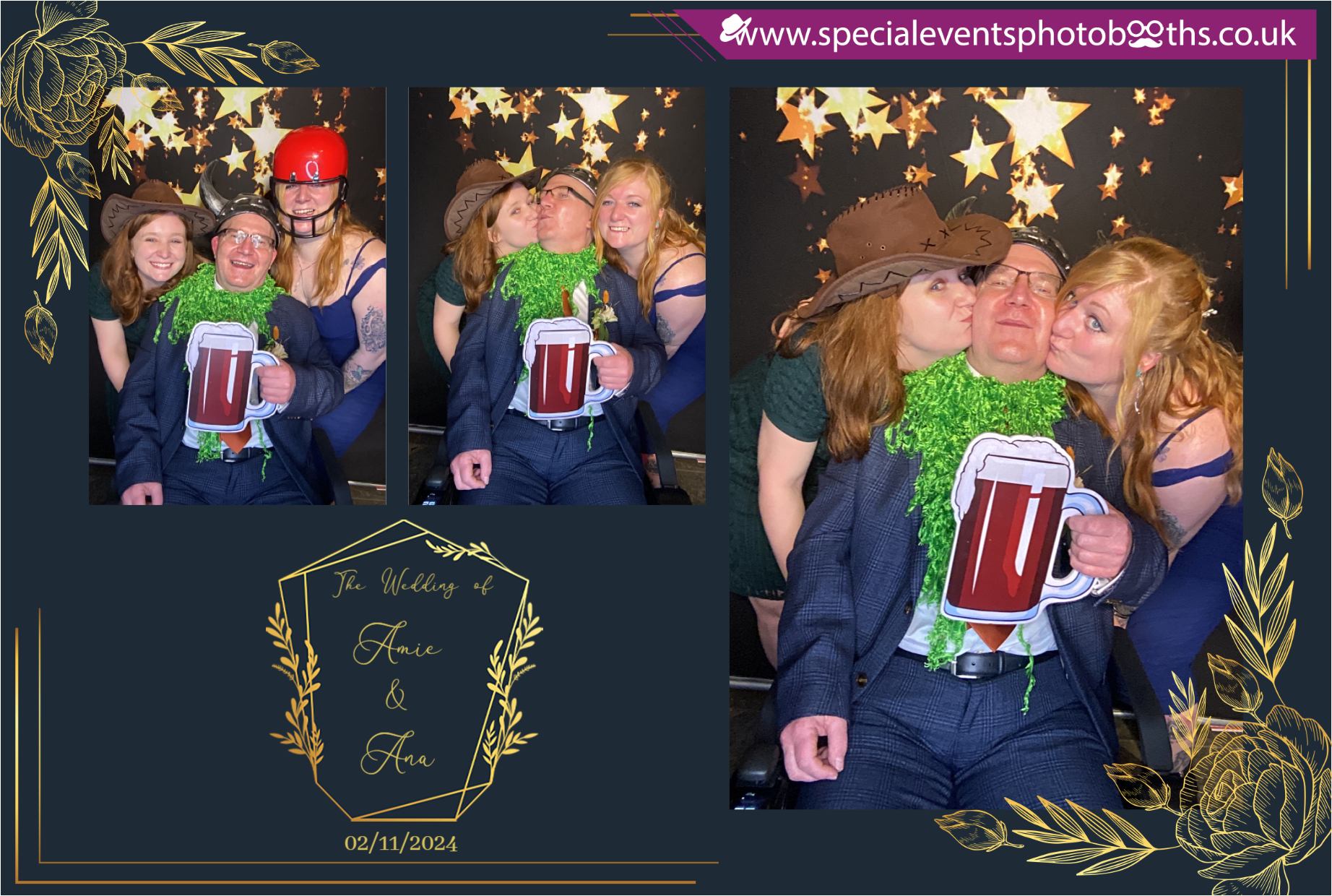 Ana & Amie's Wedding | View more photos from the event at my.specialeventsphotobooths.co.uk/u/SpecialEventsPhotoBooths/Ana-Amies-Wedding