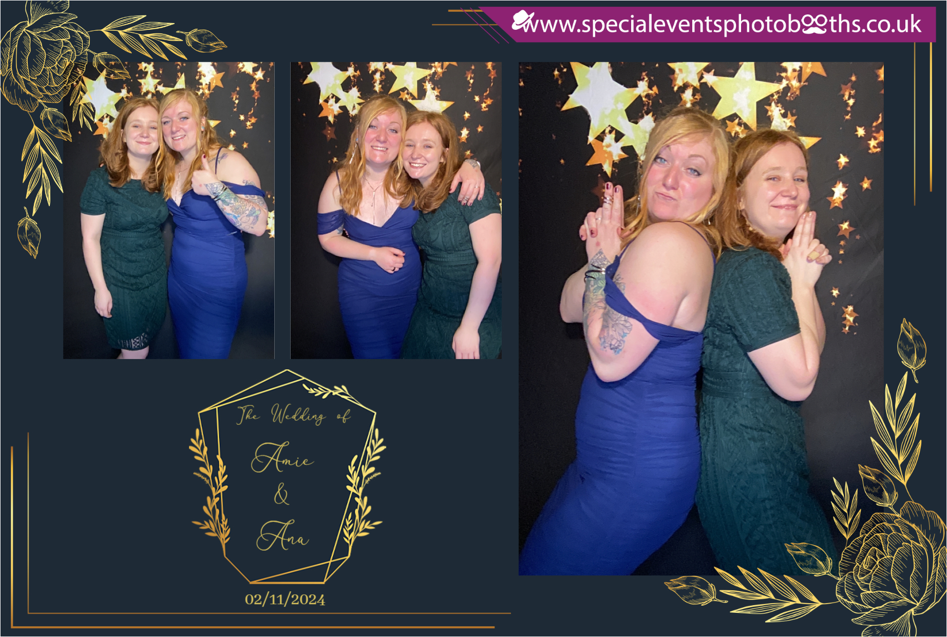 Ana & Amie's Wedding | View more photos from the event at my.specialeventsphotobooths.co.uk/u/SpecialEventsPhotoBooths/Ana-Amies-Wedding