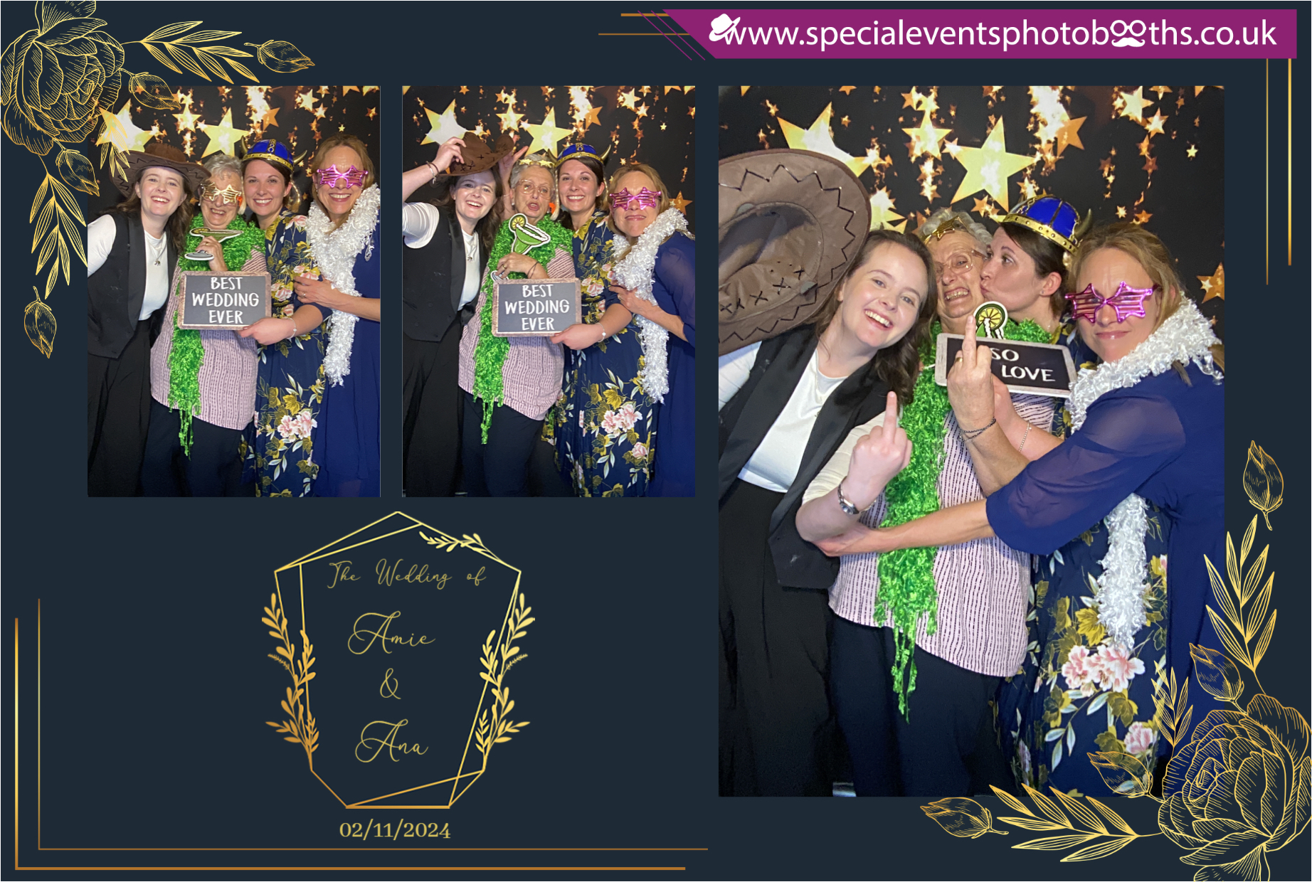 Ana & Amie's Wedding | View more photos from the event at my.specialeventsphotobooths.co.uk/u/SpecialEventsPhotoBooths/Ana-Amies-Wedding