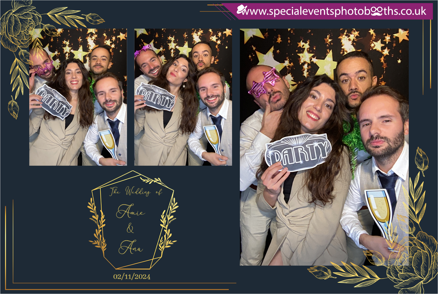 Ana & Amie's Wedding | View more photos from the event at my.specialeventsphotobooths.co.uk/u/SpecialEventsPhotoBooths/Ana-Amies-Wedding
