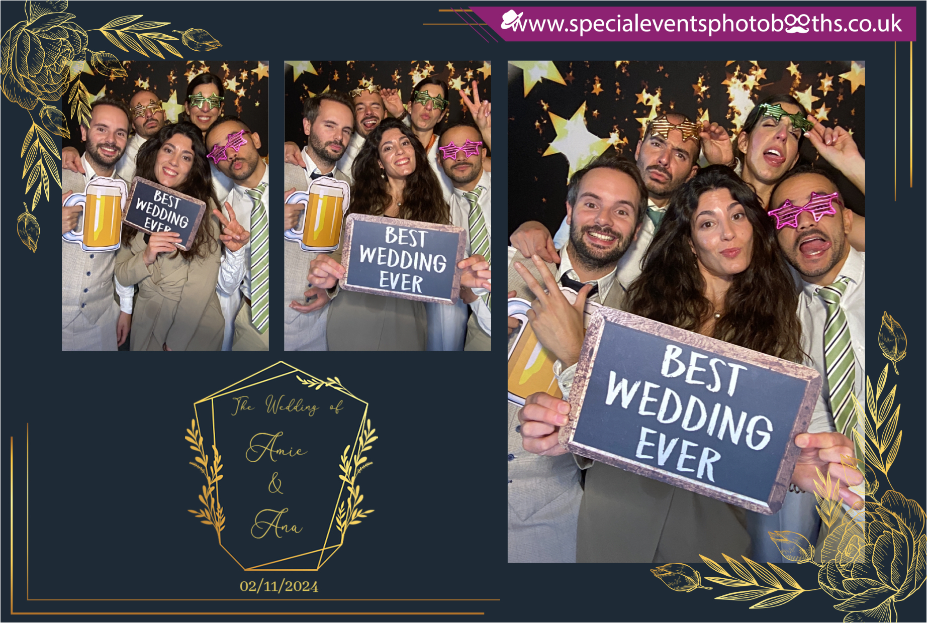Ana & Amie's Wedding | View more photos from the event at my.specialeventsphotobooths.co.uk/u/SpecialEventsPhotoBooths/Ana-Amies-Wedding