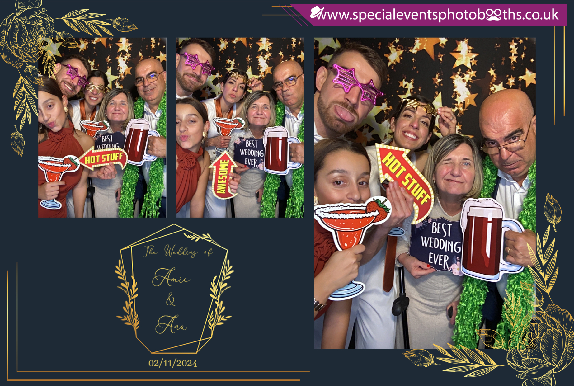 Ana & Amie's Wedding | View more photos from the event at my.specialeventsphotobooths.co.uk/u/SpecialEventsPhotoBooths/Ana-Amies-Wedding