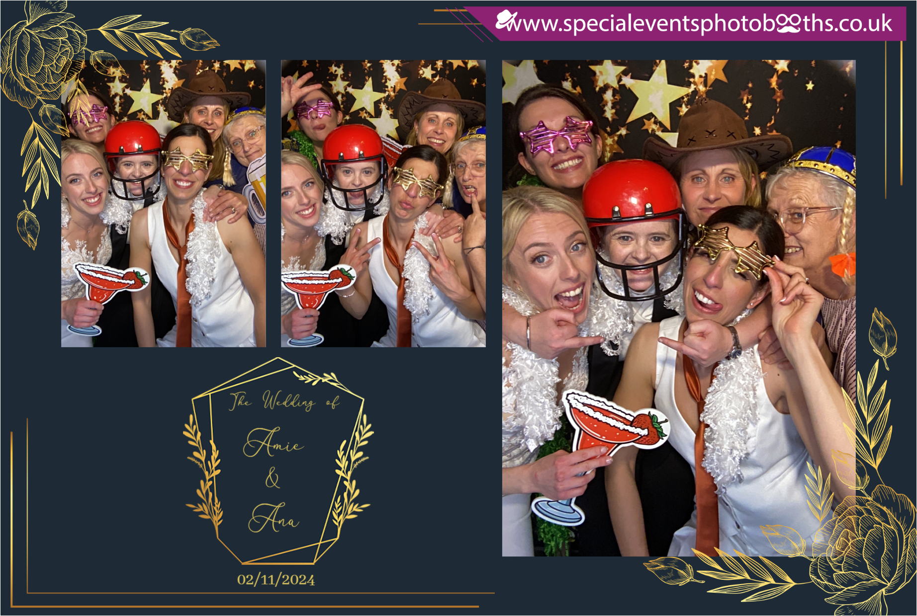Ana & Amie's Wedding | View more photos from the event at my.specialeventsphotobooths.co.uk/u/SpecialEventsPhotoBooths/Ana-Amies-Wedding