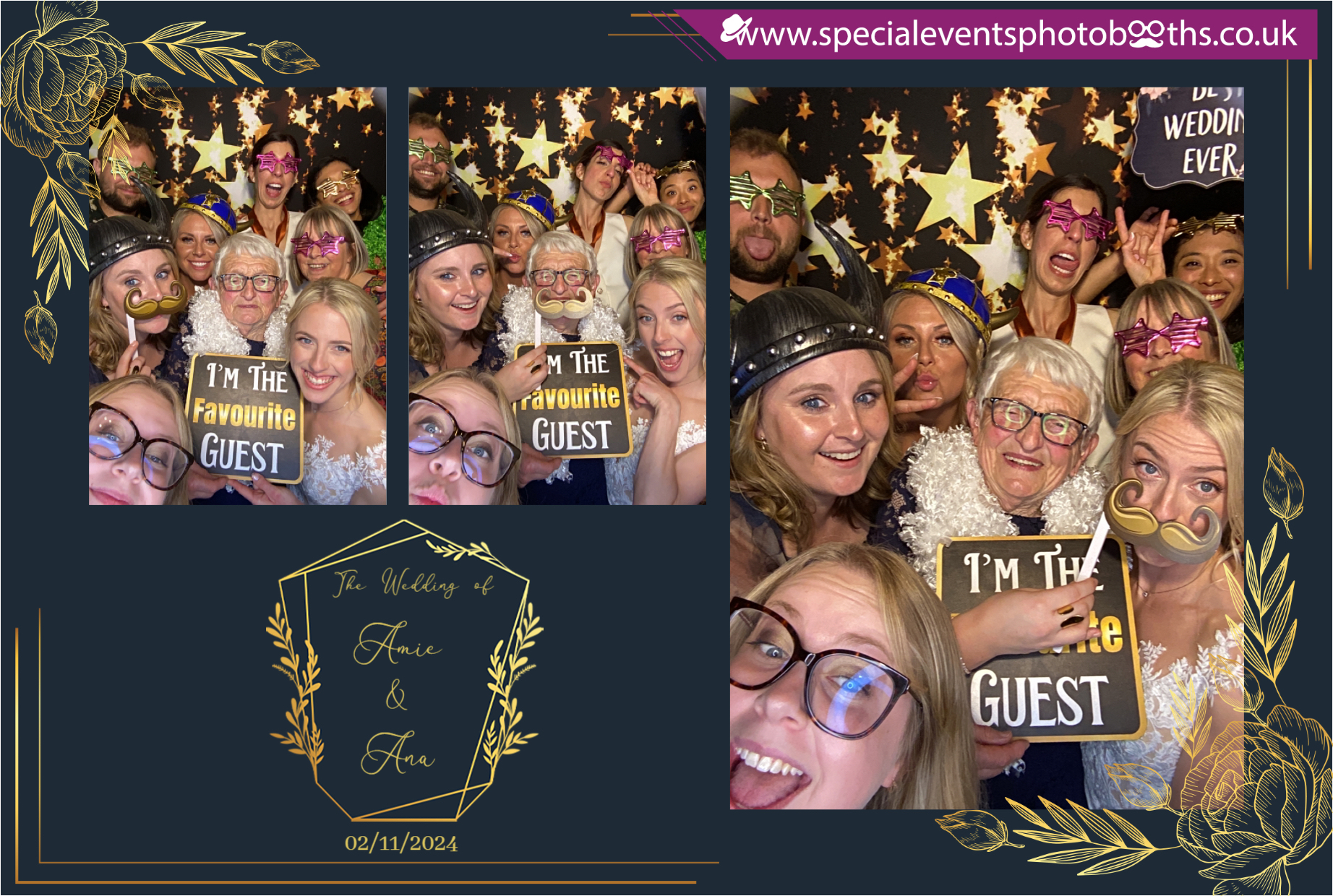 Ana & Amie's Wedding | View more photos from the event at my.specialeventsphotobooths.co.uk/u/SpecialEventsPhotoBooths/Ana-Amies-Wedding