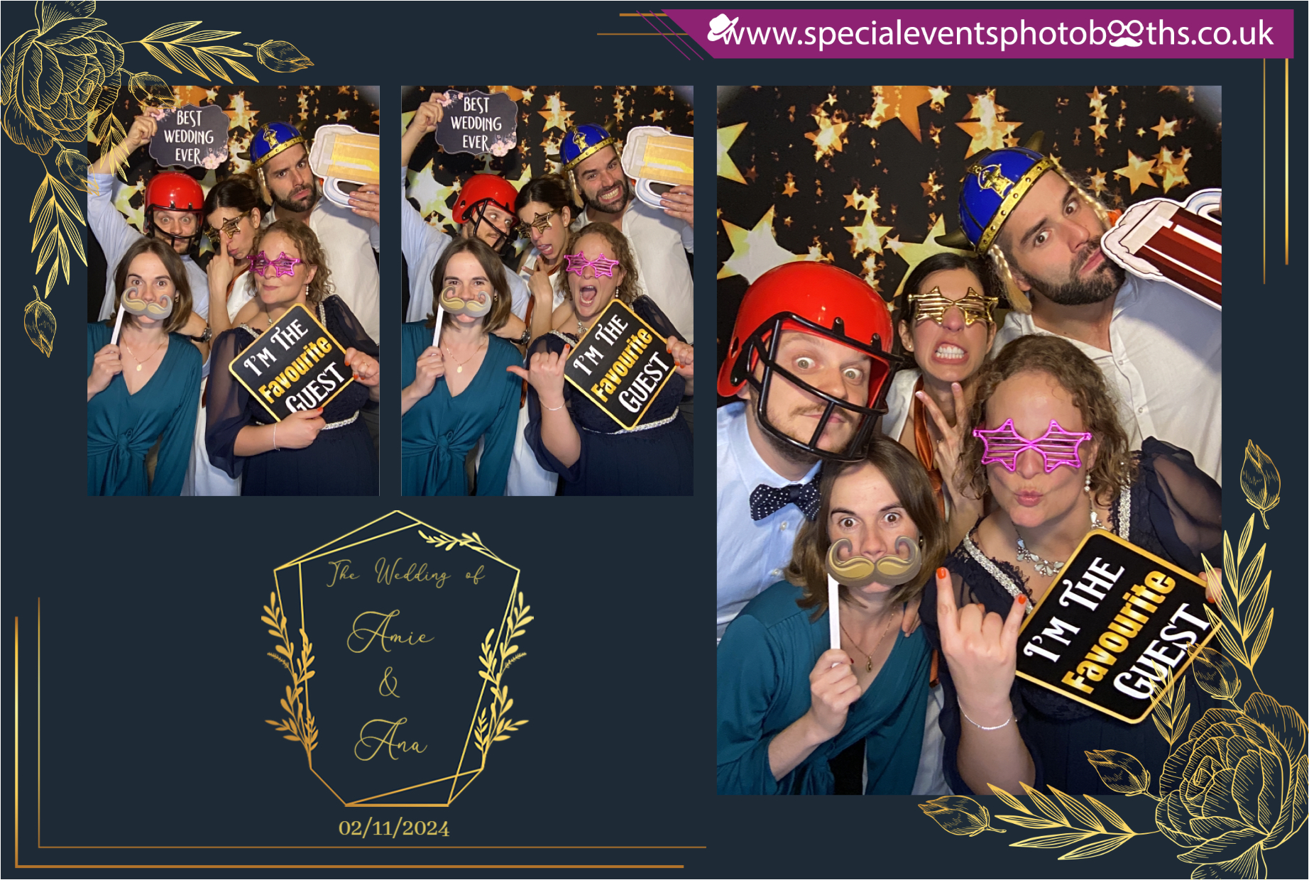 Ana & Amie's Wedding | View more photos from the event at my.specialeventsphotobooths.co.uk/u/SpecialEventsPhotoBooths/Ana-Amies-Wedding