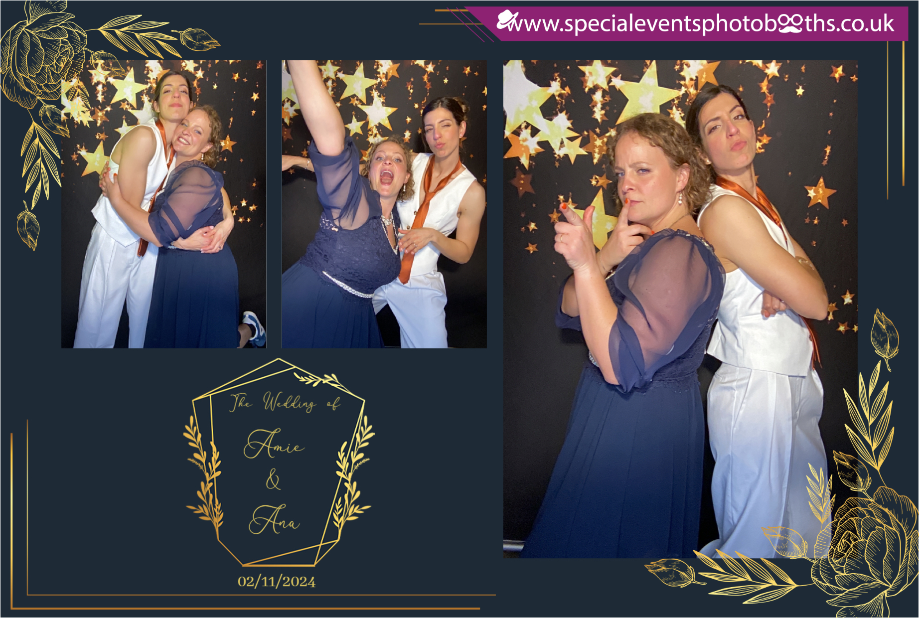 Ana & Amie's Wedding | View more photos from the event at my.specialeventsphotobooths.co.uk/u/SpecialEventsPhotoBooths/Ana-Amies-Wedding