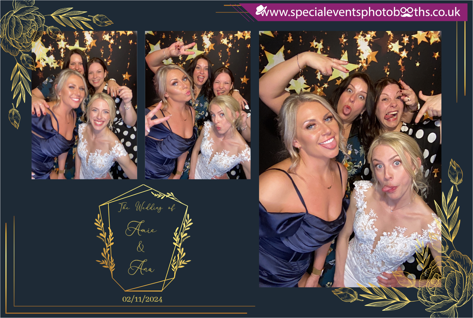 Ana & Amie's Wedding | View more photos from the event at my.specialeventsphotobooths.co.uk/u/SpecialEventsPhotoBooths/Ana-Amies-Wedding