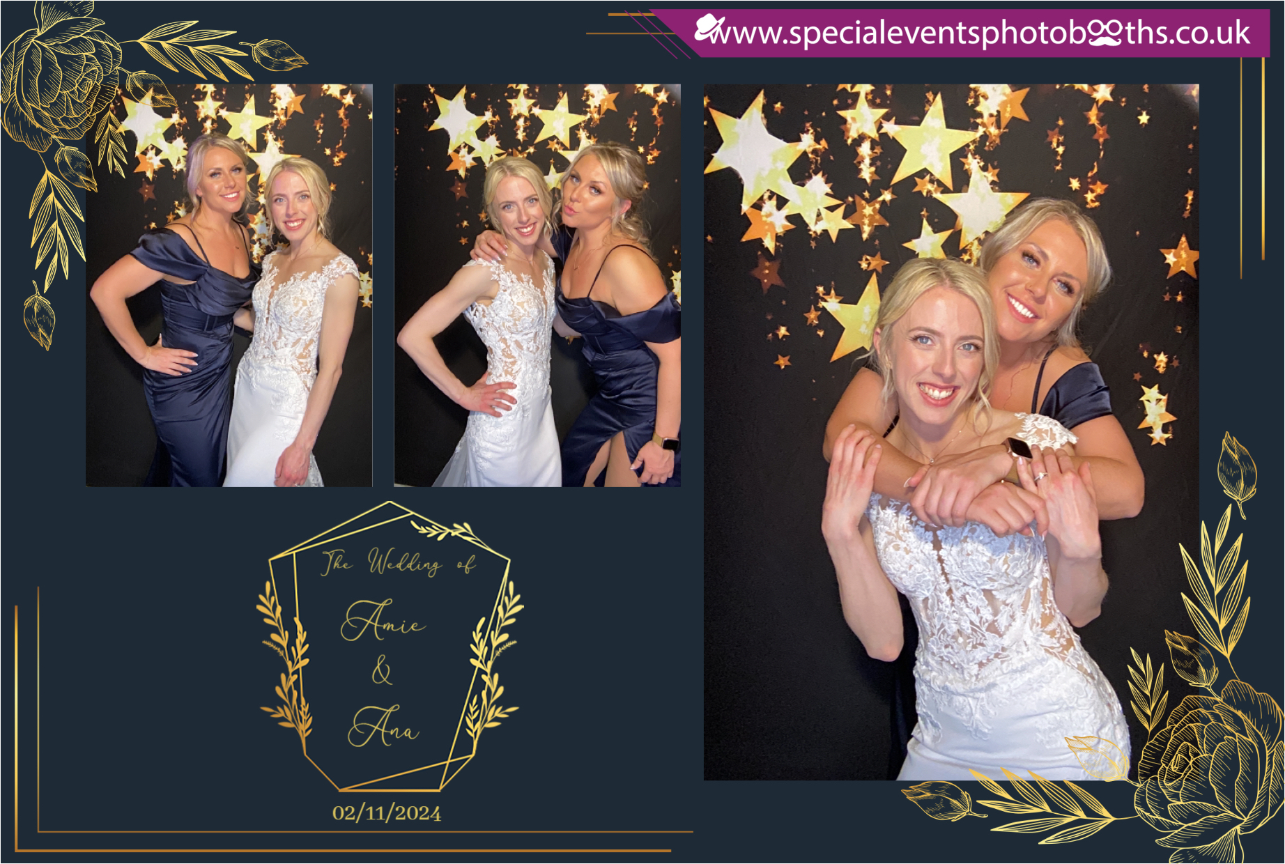 Ana & Amie's Wedding | View more photos from the event at my.specialeventsphotobooths.co.uk/u/SpecialEventsPhotoBooths/Ana-Amies-Wedding