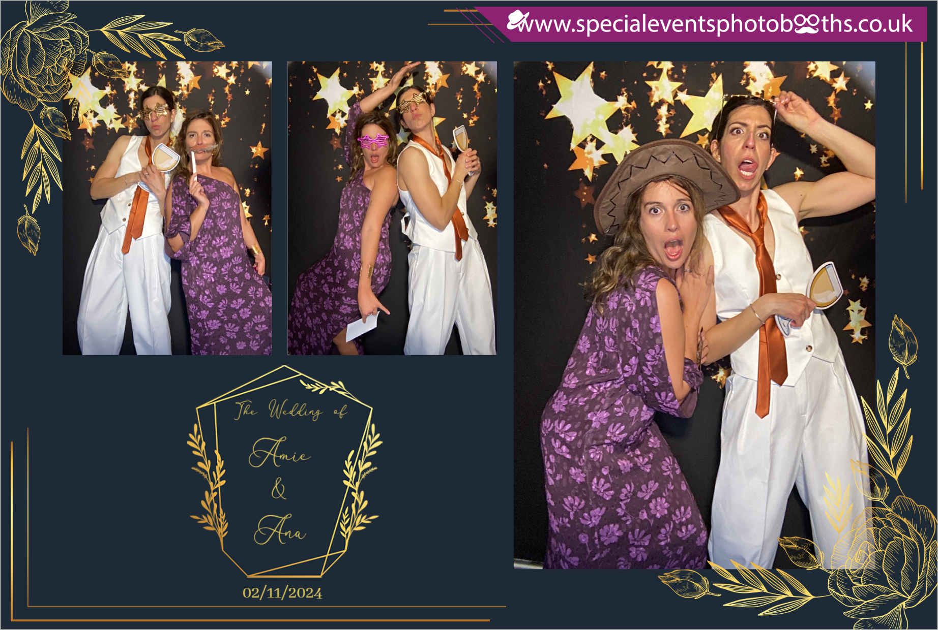 Ana & Amie's Wedding | View more photos from the event at my.specialeventsphotobooths.co.uk/u/SpecialEventsPhotoBooths/Ana-Amies-Wedding