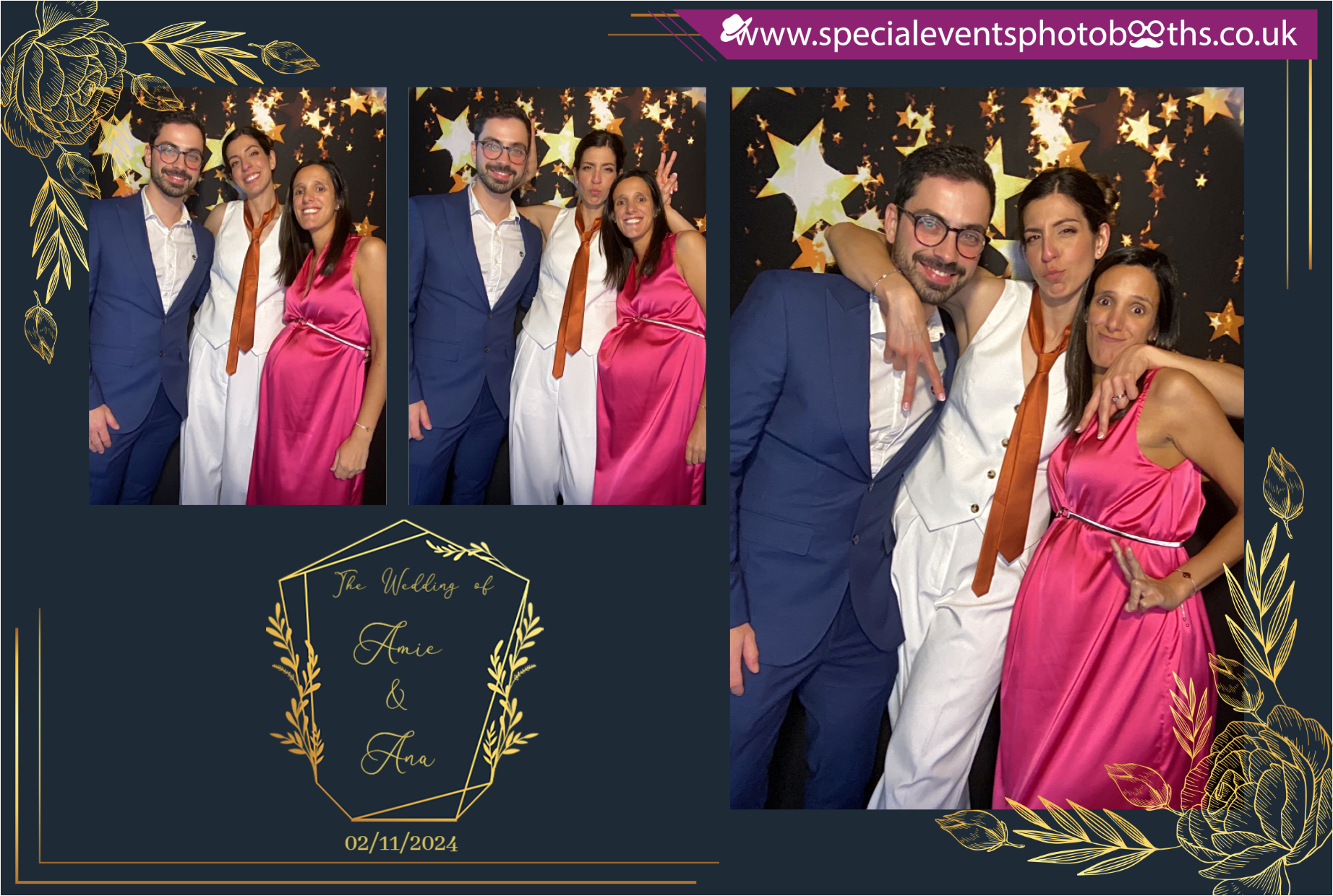 Ana & Amie's Wedding | View more photos from the event at my.specialeventsphotobooths.co.uk/u/SpecialEventsPhotoBooths/Ana-Amies-Wedding