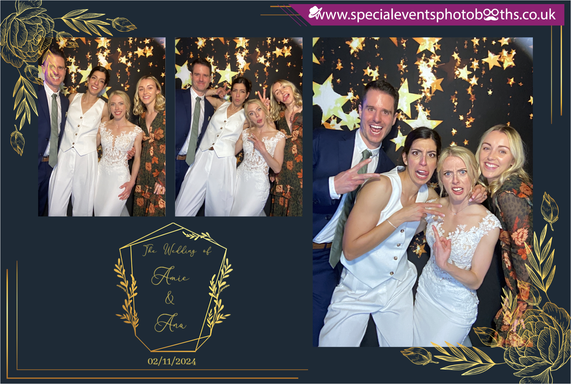 Ana & Amie's Wedding | View more photos from the event at my.specialeventsphotobooths.co.uk/u/SpecialEventsPhotoBooths/Ana-Amies-Wedding