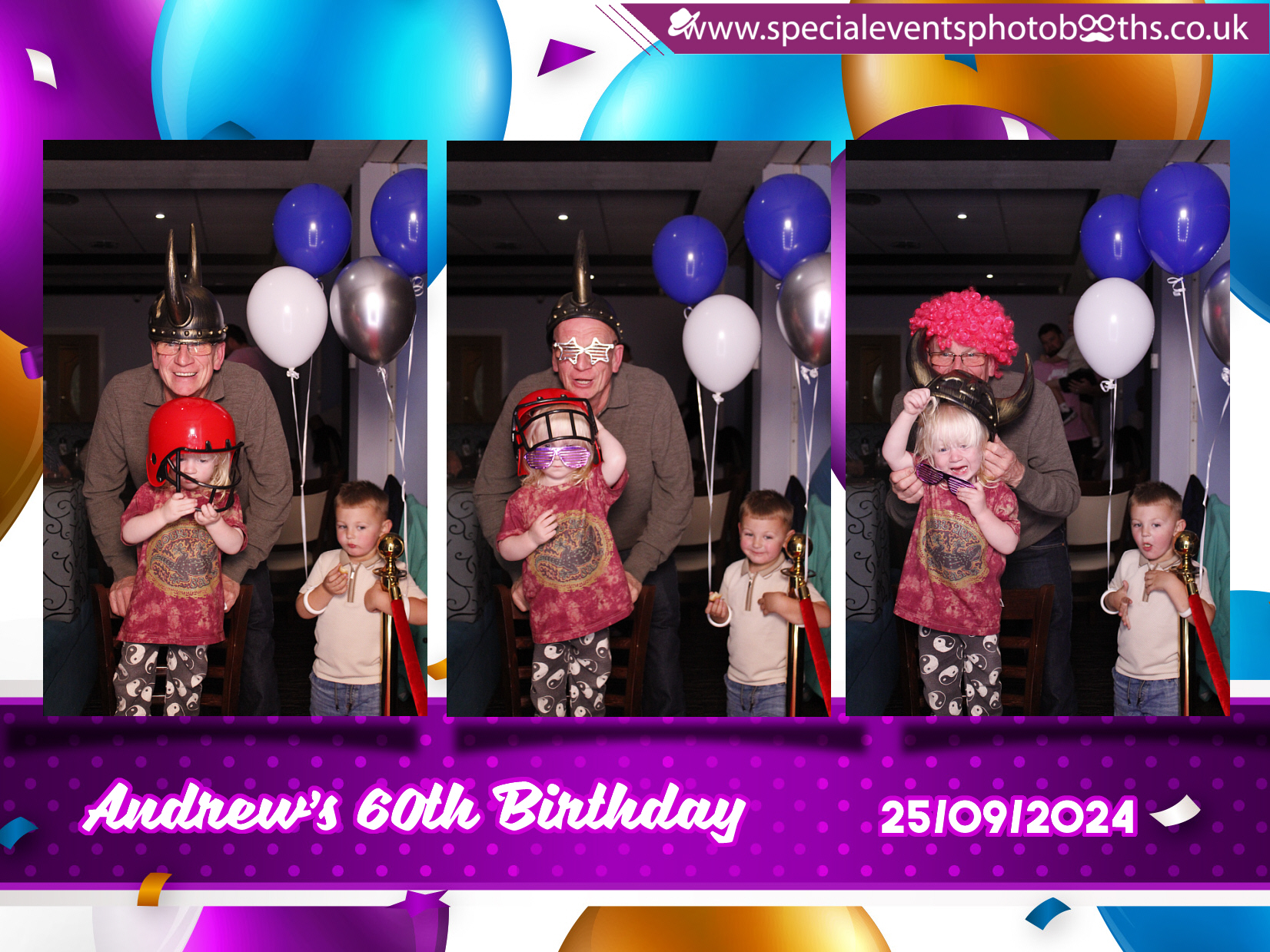 Andrew's 60th | View more photos from the event at my.specialeventsphotobooths.co.uk/u/SpecialEventsPhotoBooths/Andrews-60th