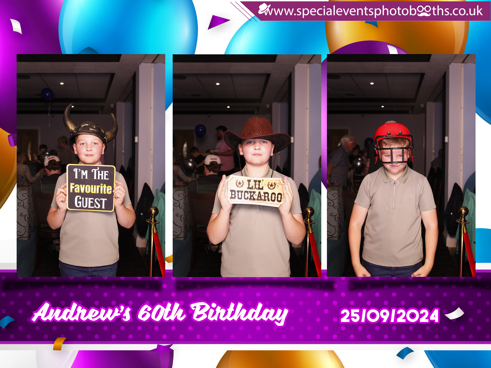 Andrew's 60th | View more photos from the event at my.specialeventsphotobooths.co.uk/u/SpecialEventsPhotoBooths/Andrews-60th