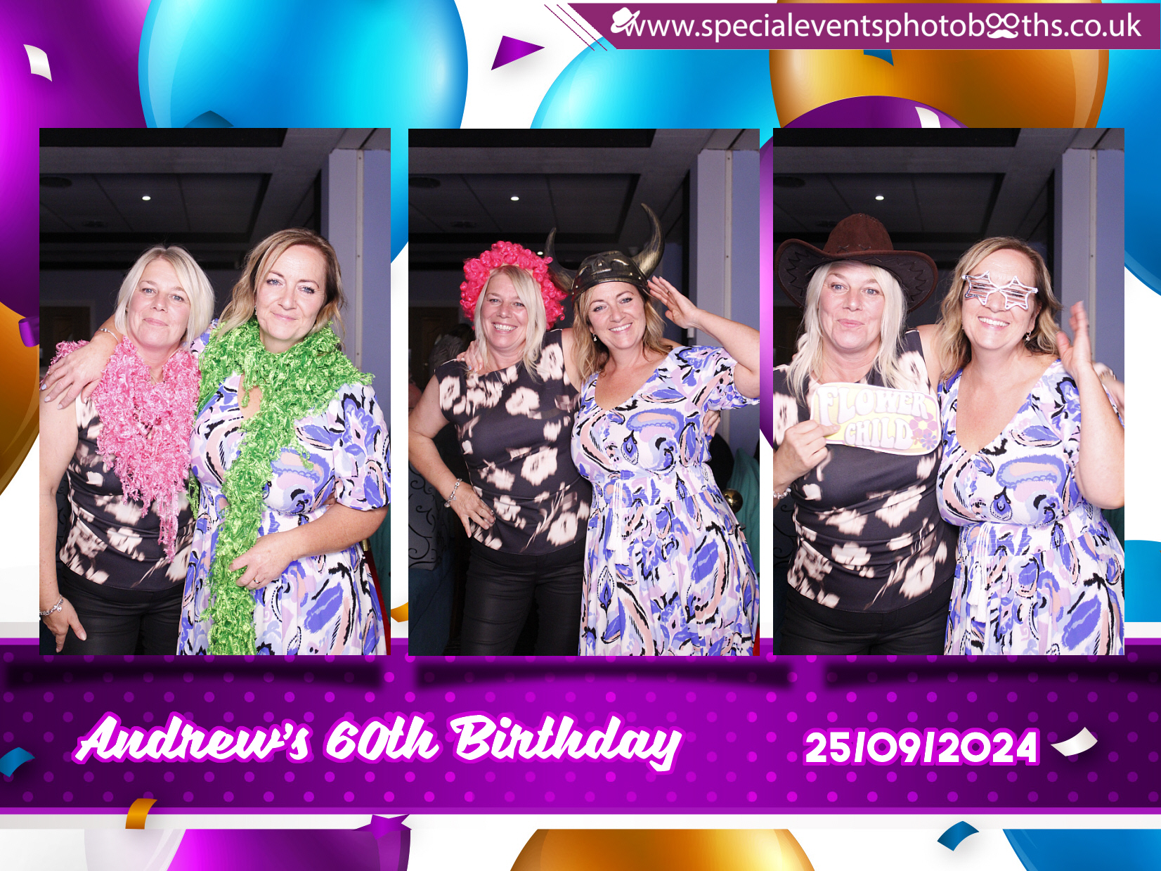 Andrew's 60th | View more photos from the event at my.specialeventsphotobooths.co.uk/u/SpecialEventsPhotoBooths/Andrews-60th