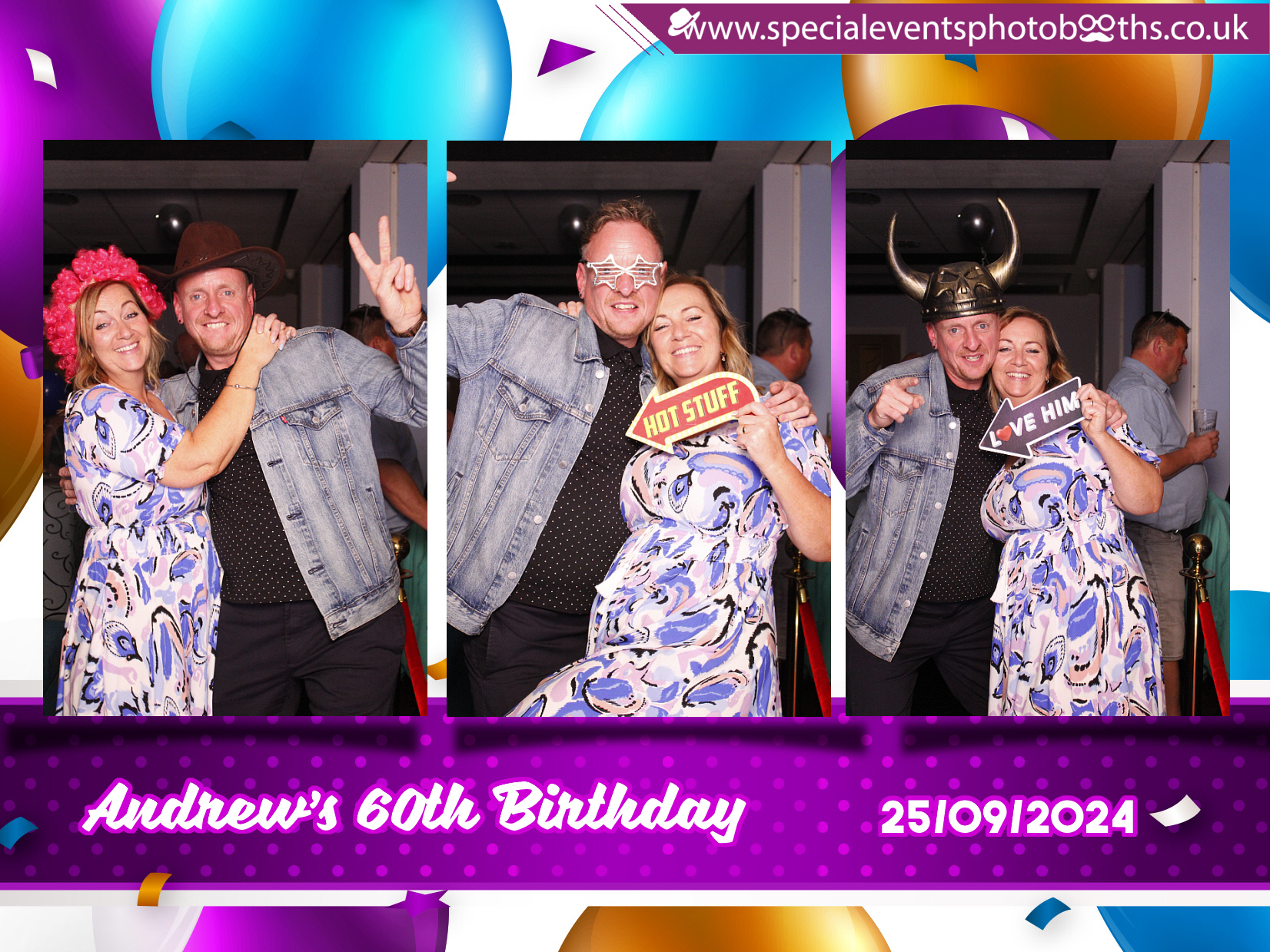 Andrew's 60th | View more photos from the event at my.specialeventsphotobooths.co.uk/u/SpecialEventsPhotoBooths/Andrews-60th
