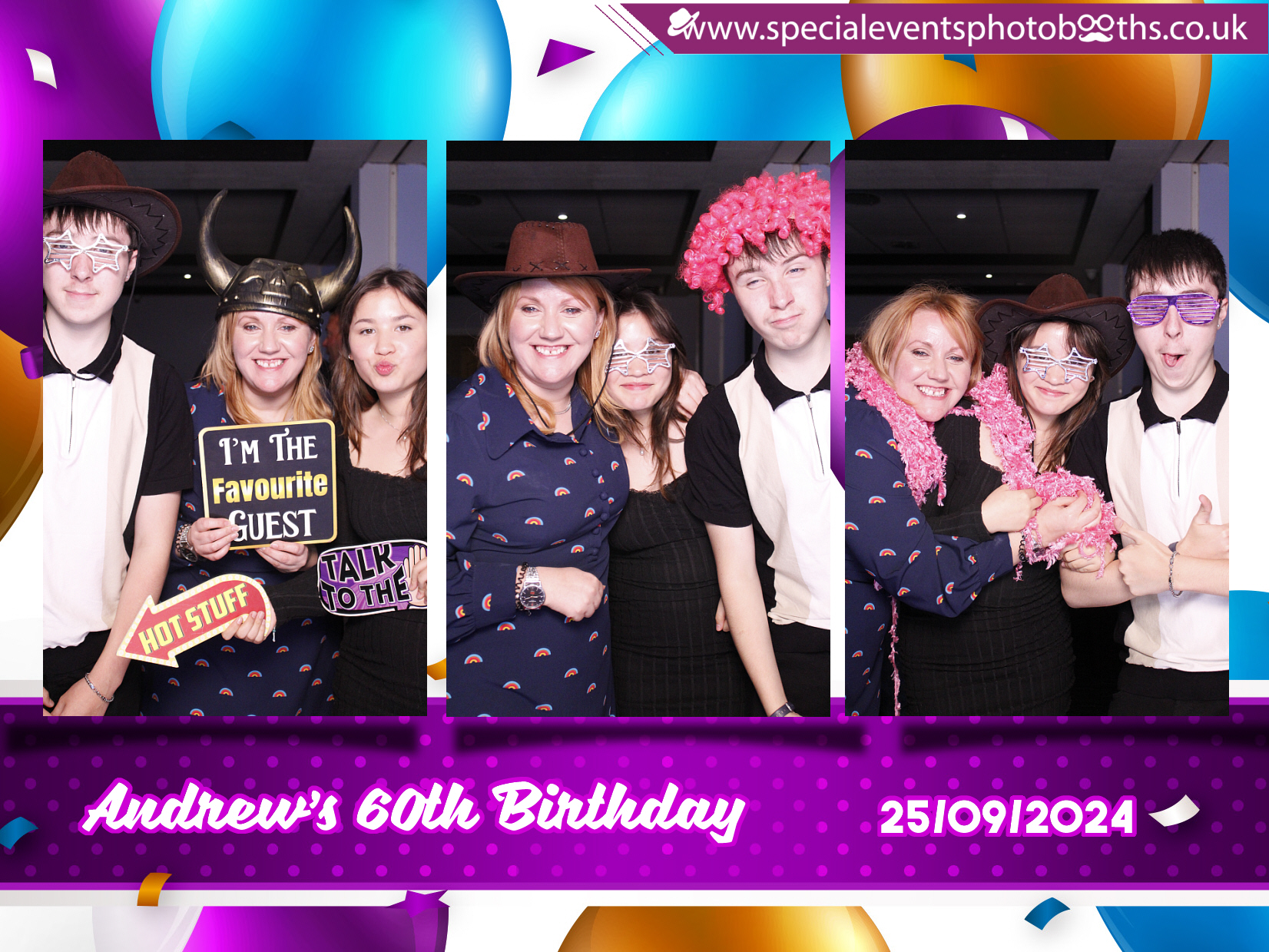 Andrew's 60th | View more photos from the event at my.specialeventsphotobooths.co.uk/u/SpecialEventsPhotoBooths/Andrews-60th
