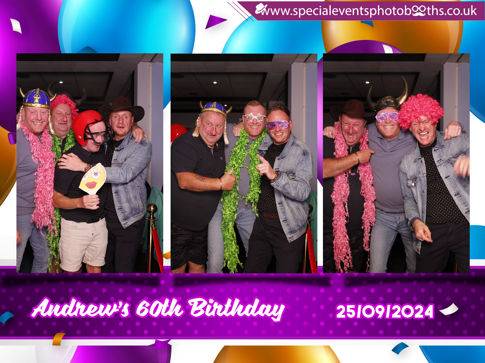 Andrew's 60th | View more photos from the event at my.specialeventsphotobooths.co.uk/u/SpecialEventsPhotoBooths/Andrews-60th