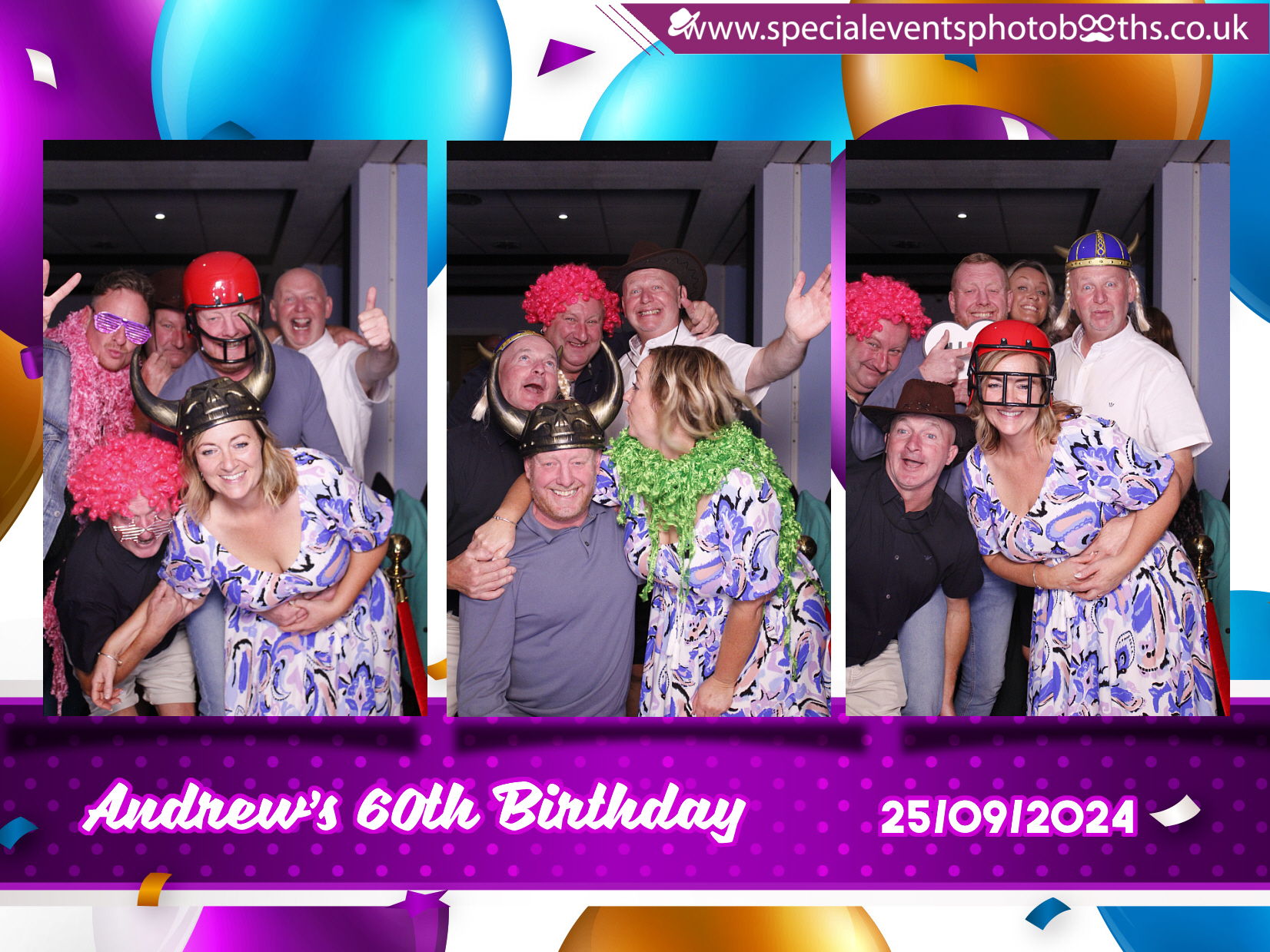 Andrew's 60th | View more photos from the event at my.specialeventsphotobooths.co.uk/u/SpecialEventsPhotoBooths/Andrews-60th