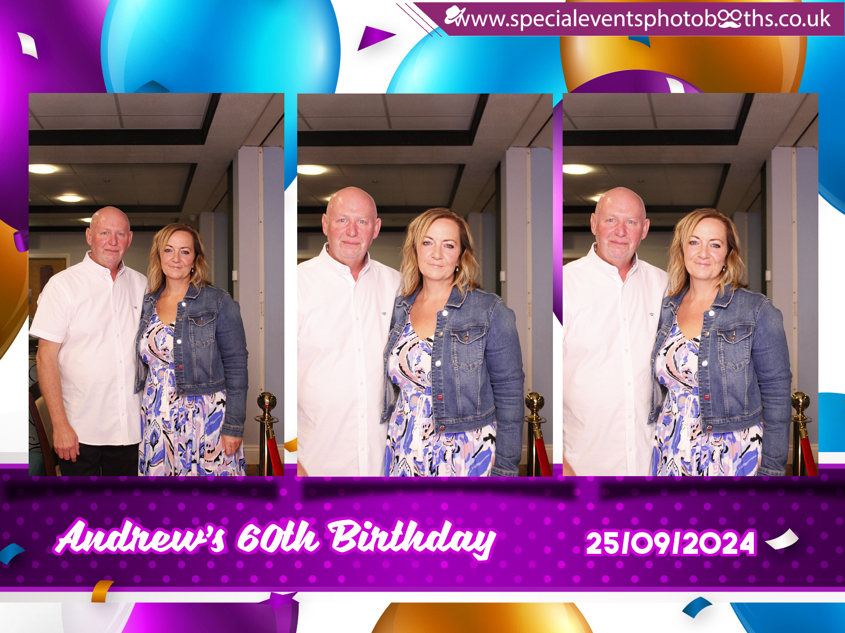 Andrew's 60th | View more photos from the event at my.specialeventsphotobooths.co.uk/u/SpecialEventsPhotoBooths/Andrews-60th