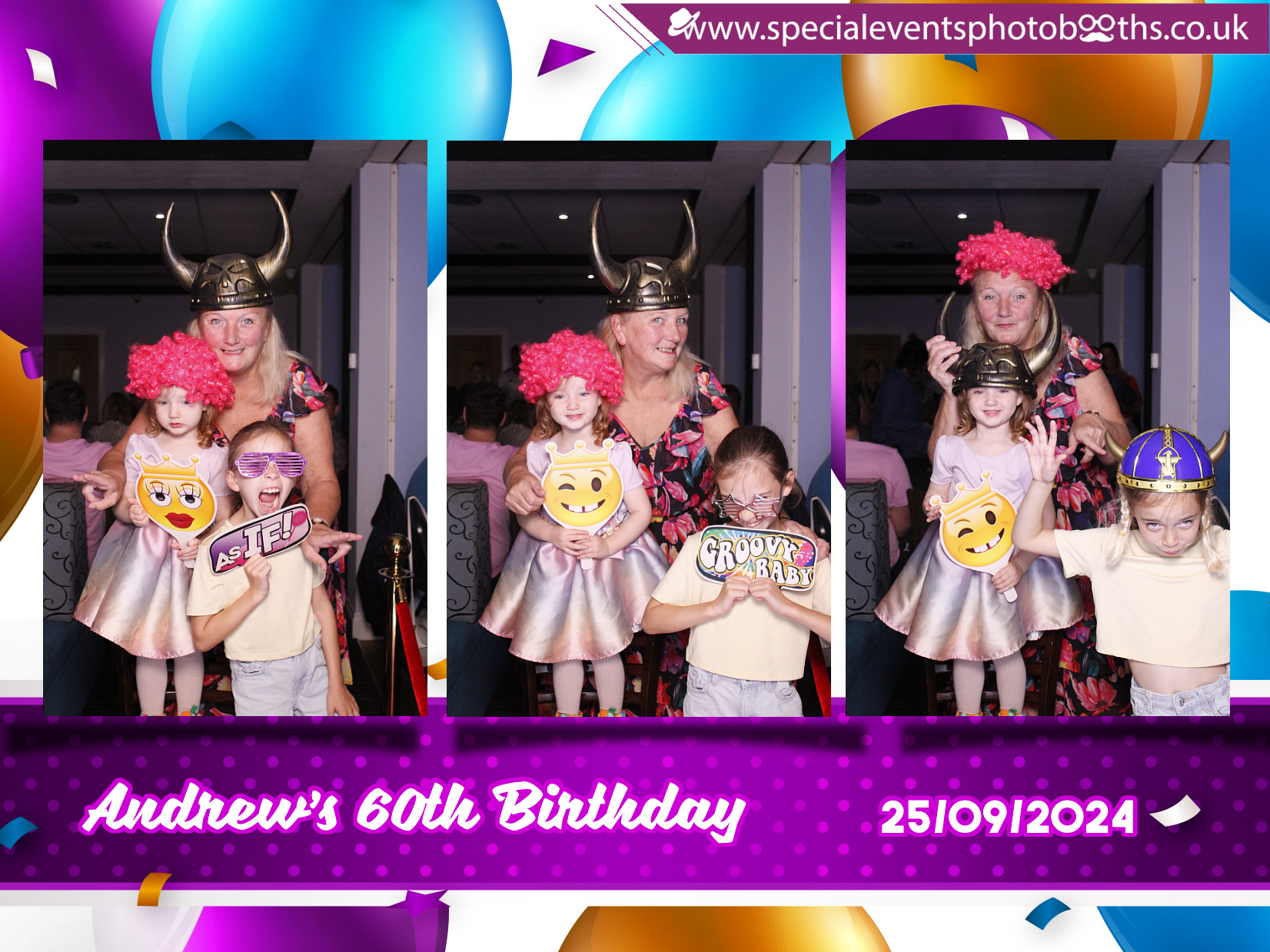 Andrew's 60th | View more photos from the event at my.specialeventsphotobooths.co.uk/u/SpecialEventsPhotoBooths/Andrews-60th