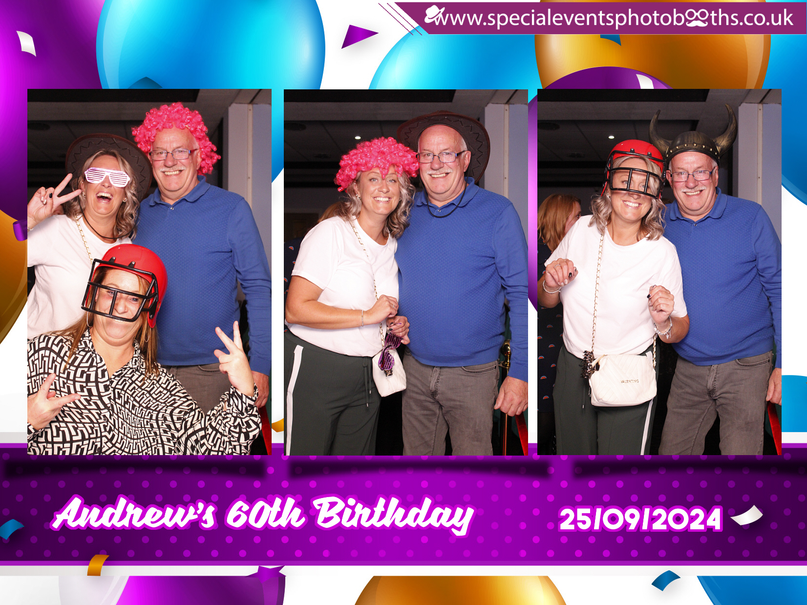 Andrew's 60th | View more photos from the event at my.specialeventsphotobooths.co.uk/u/SpecialEventsPhotoBooths/Andrews-60th