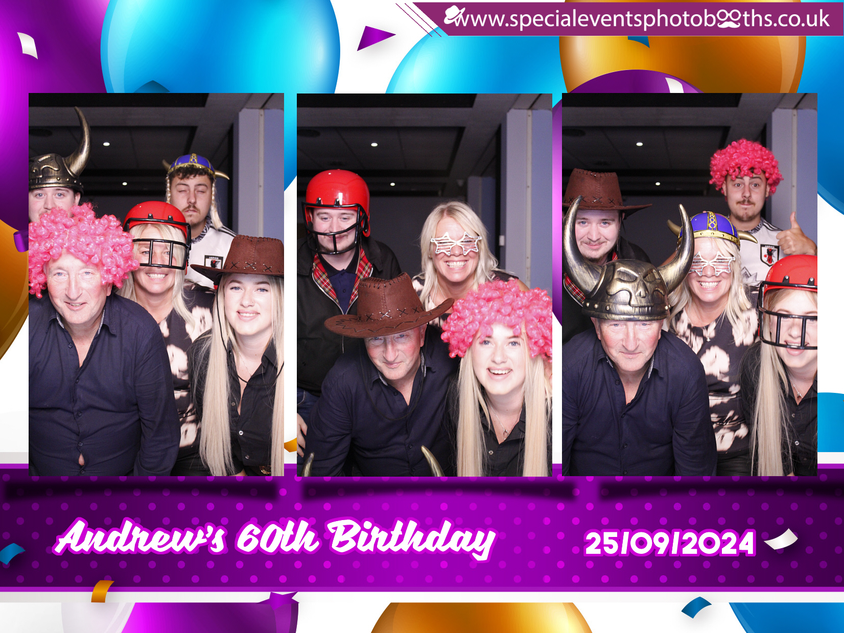 Andrew's 60th | View more photos from the event at my.specialeventsphotobooths.co.uk/u/SpecialEventsPhotoBooths/Andrews-60th