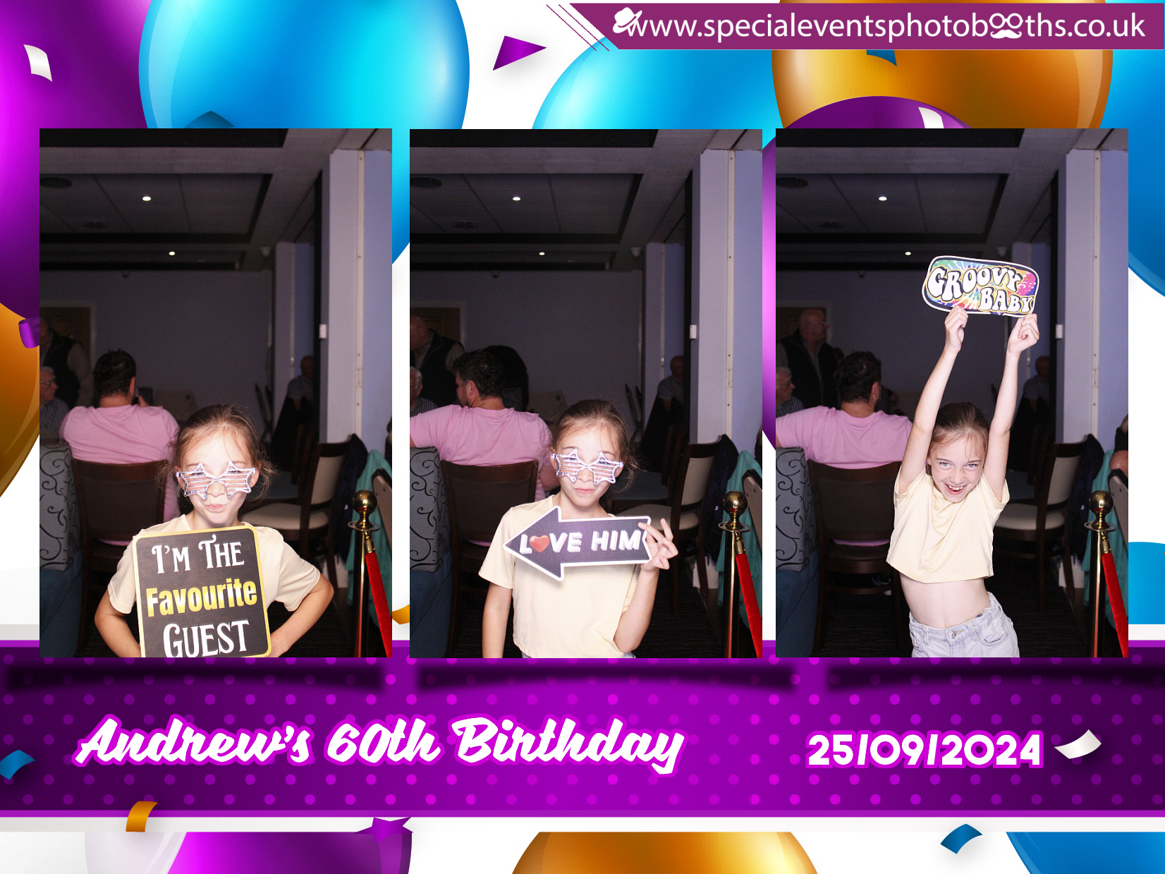 Andrew's 60th | View more photos from the event at my.specialeventsphotobooths.co.uk/u/SpecialEventsPhotoBooths/Andrews-60th