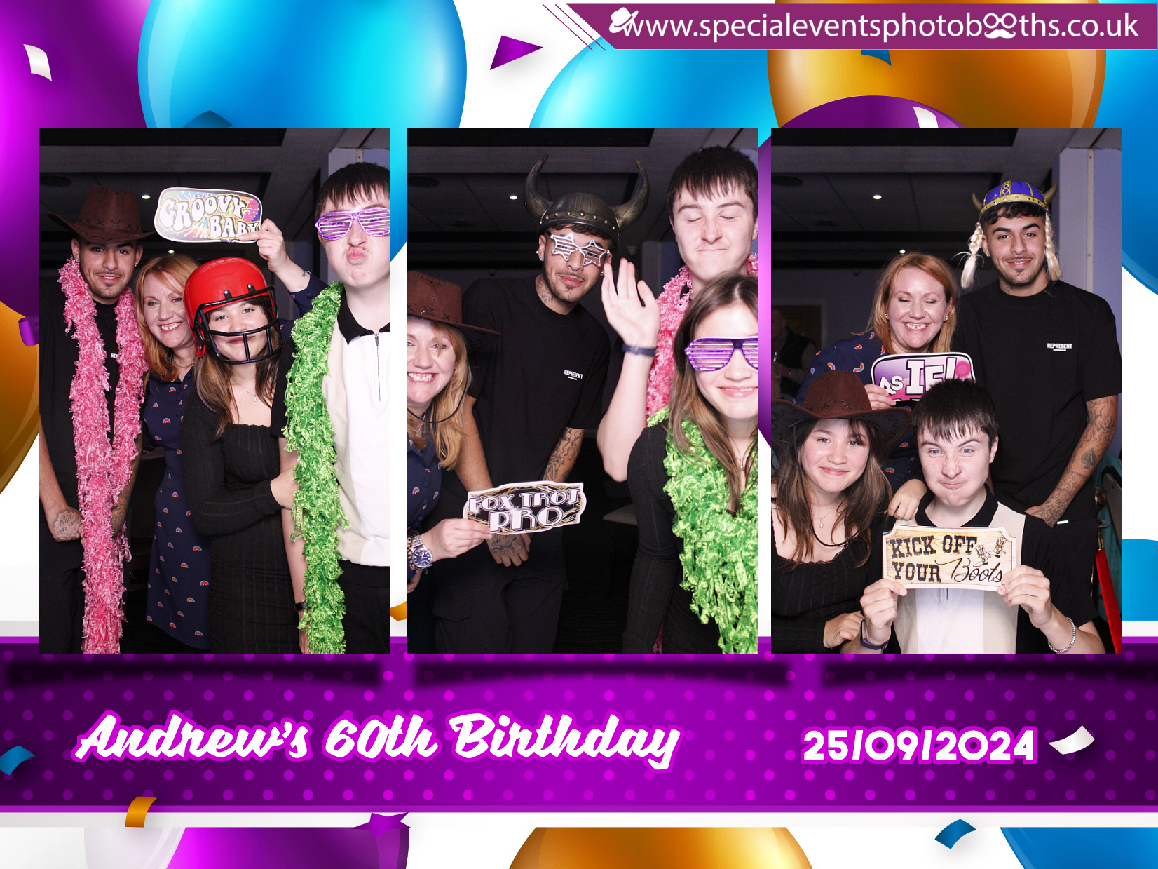 Andrew's 60th | View more photos from the event at my.specialeventsphotobooths.co.uk/u/SpecialEventsPhotoBooths/Andrews-60th