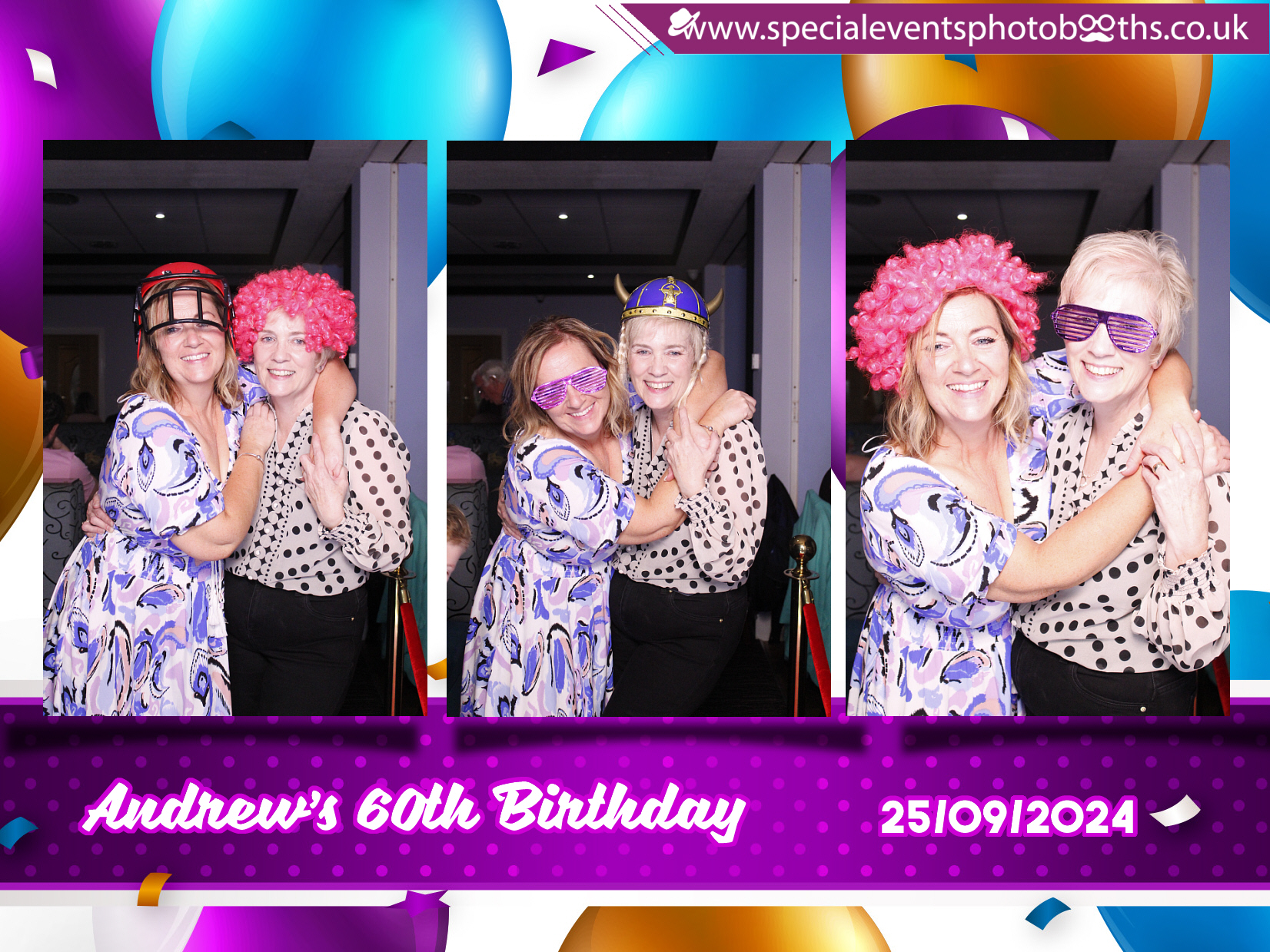 Andrew's 60th | View more photos from the event at my.specialeventsphotobooths.co.uk/u/SpecialEventsPhotoBooths/Andrews-60th