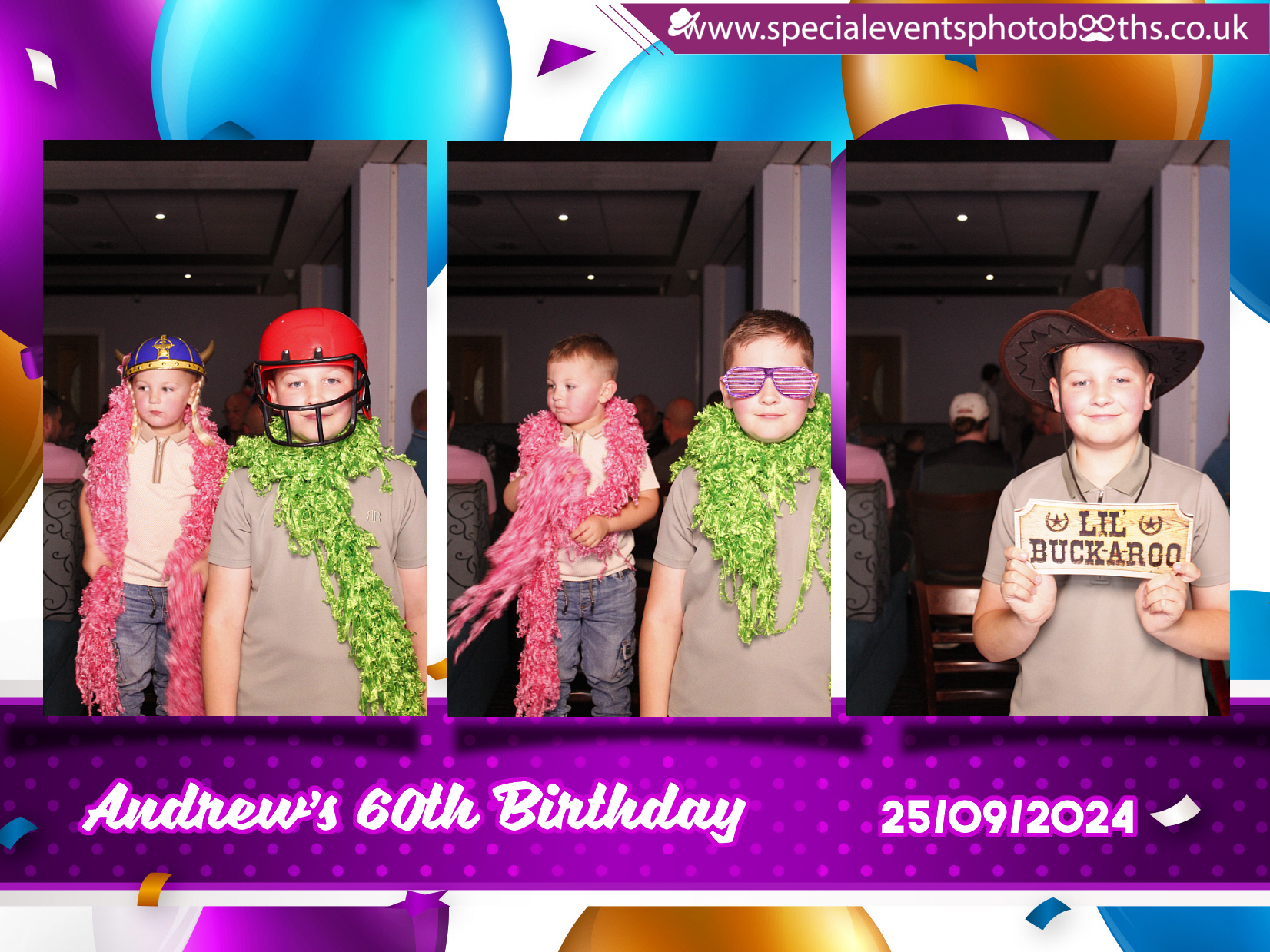 Andrew's 60th | View more photos from the event at my.specialeventsphotobooths.co.uk/u/SpecialEventsPhotoBooths/Andrews-60th