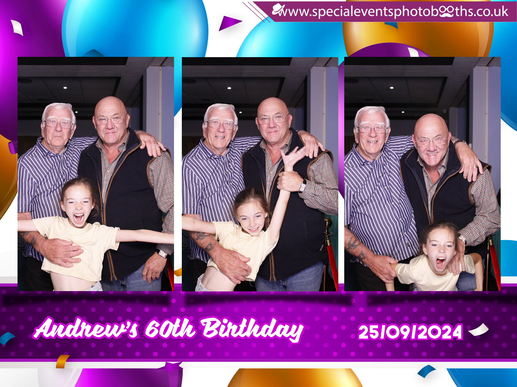 Andrew's 60th | View more photos from the event at my.specialeventsphotobooths.co.uk/u/SpecialEventsPhotoBooths/Andrews-60th