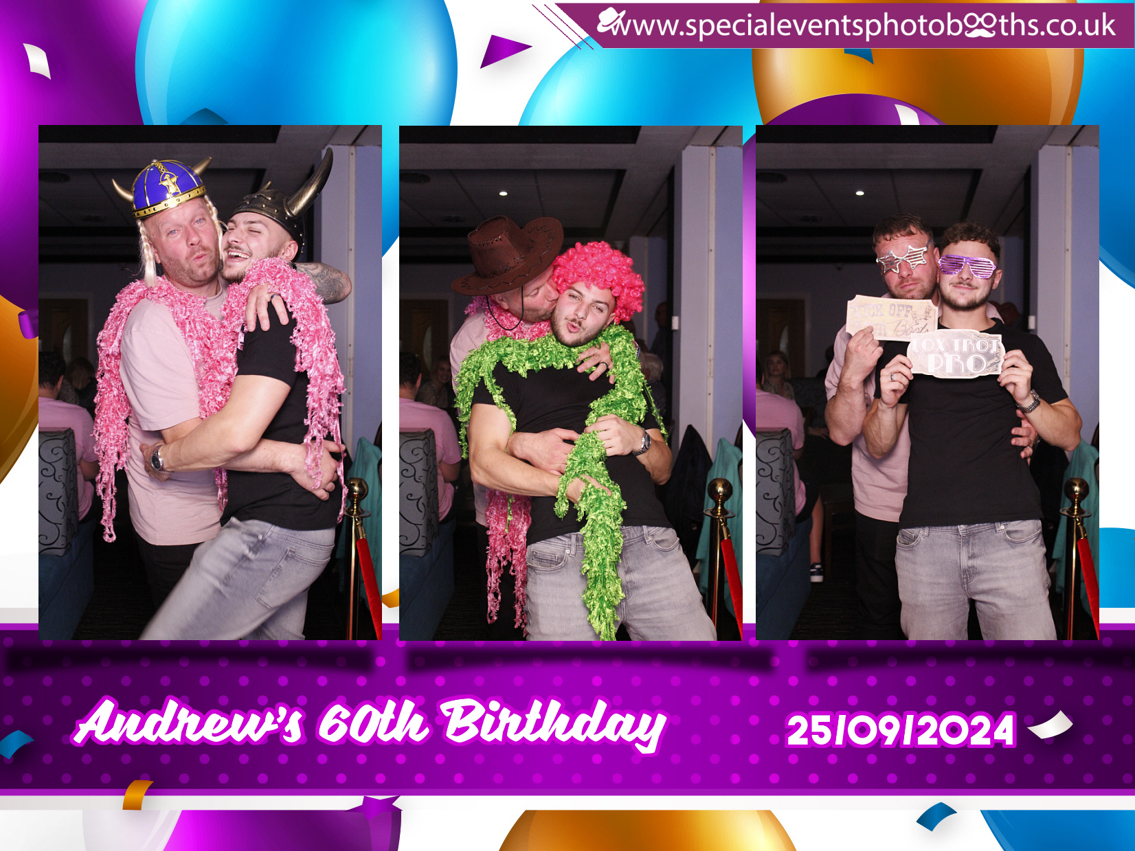Andrew's 60th | View more photos from the event at my.specialeventsphotobooths.co.uk/u/SpecialEventsPhotoBooths/Andrews-60th