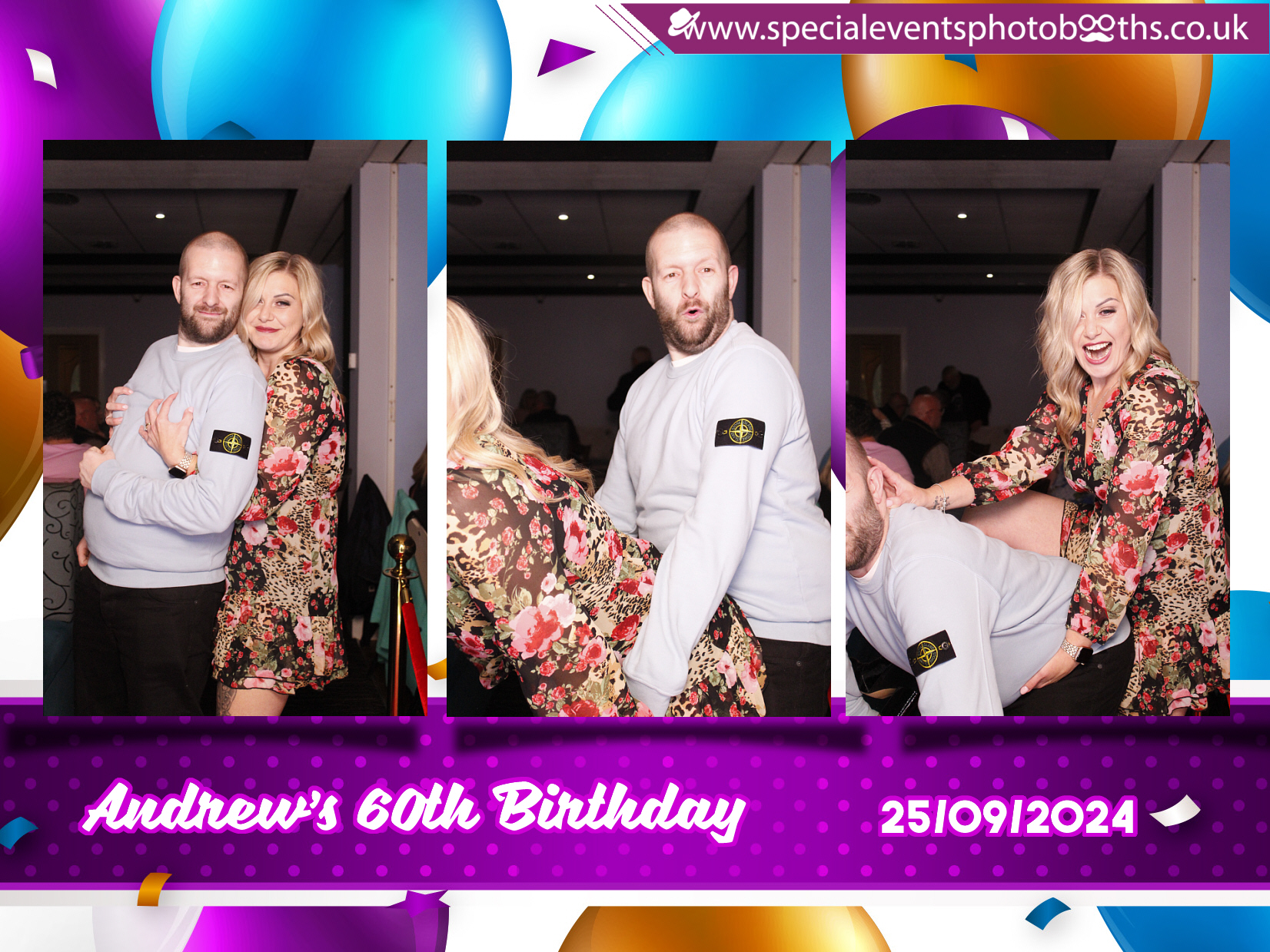 Andrew's 60th | View more photos from the event at my.specialeventsphotobooths.co.uk/u/SpecialEventsPhotoBooths/Andrews-60th
