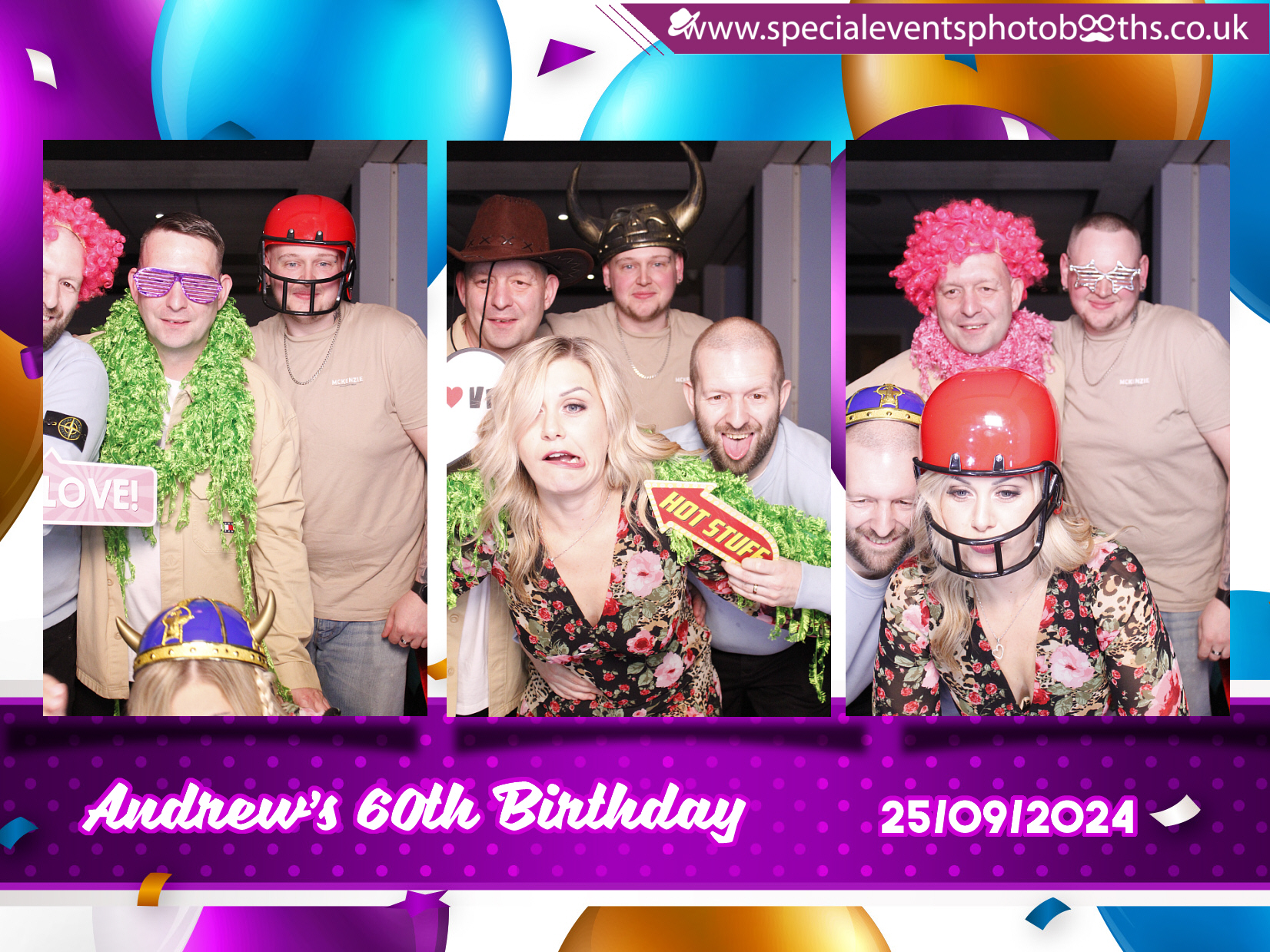 Andrew's 60th | View more photos from the event at my.specialeventsphotobooths.co.uk/u/SpecialEventsPhotoBooths/Andrews-60th