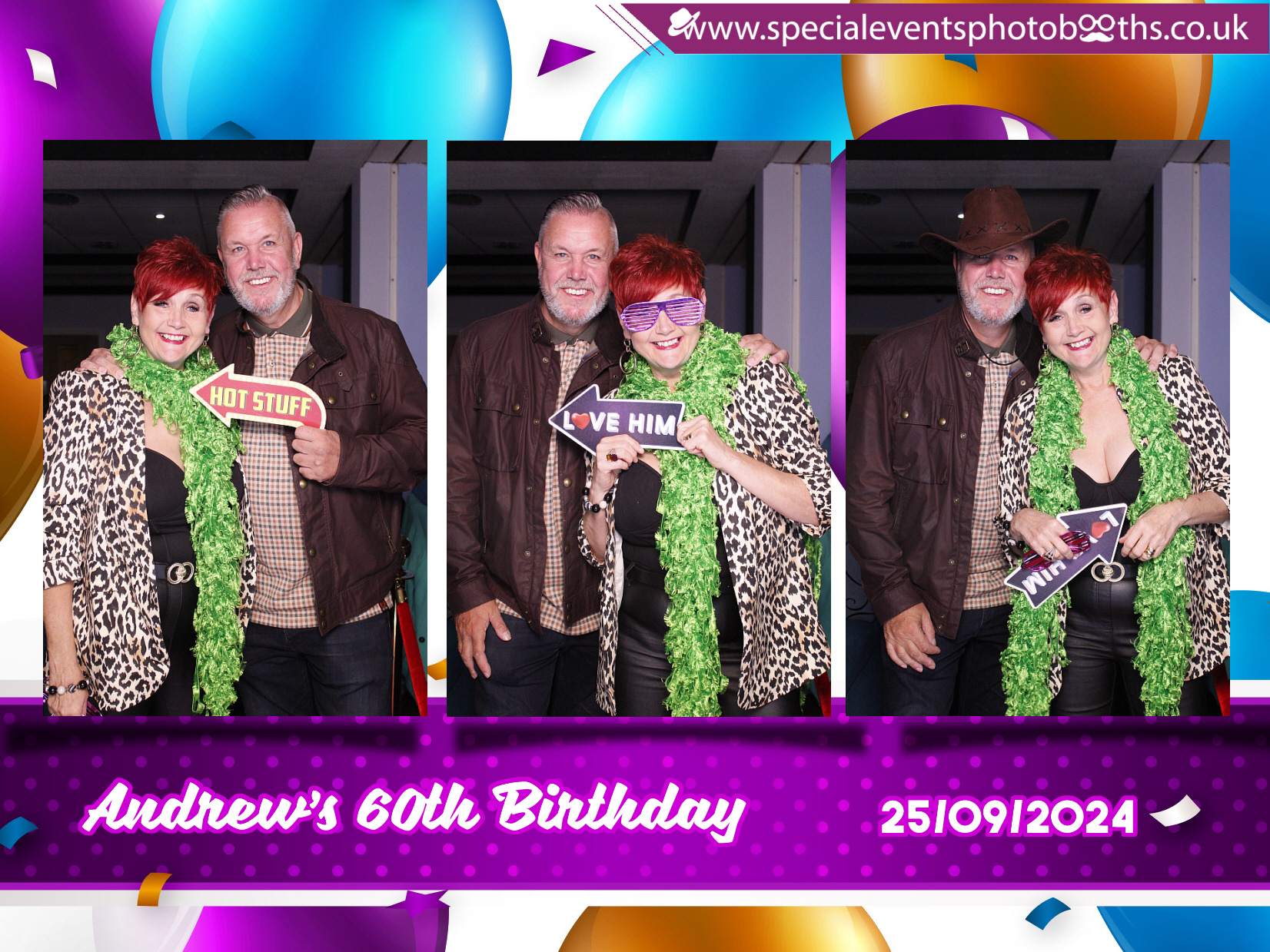Andrew's 60th | View more photos from the event at my.specialeventsphotobooths.co.uk/u/SpecialEventsPhotoBooths/Andrews-60th