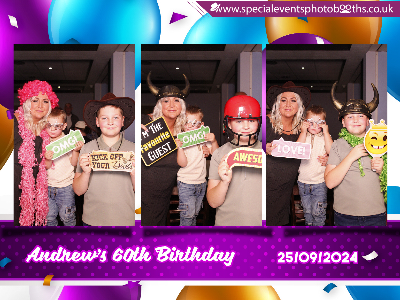 Andrew's 60th | View more photos from the event at my.specialeventsphotobooths.co.uk/u/SpecialEventsPhotoBooths/Andrews-60th