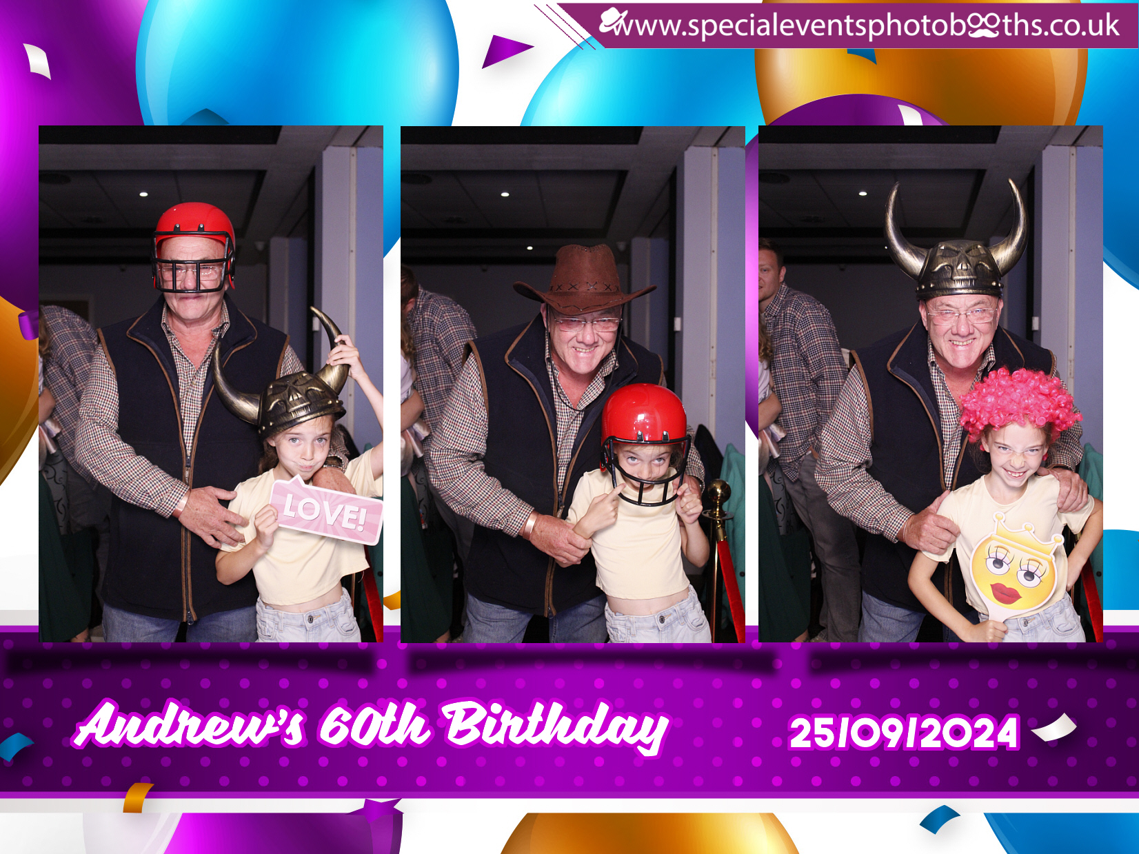 Andrew's 60th | View more photos from the event at my.specialeventsphotobooths.co.uk/u/SpecialEventsPhotoBooths/Andrews-60th