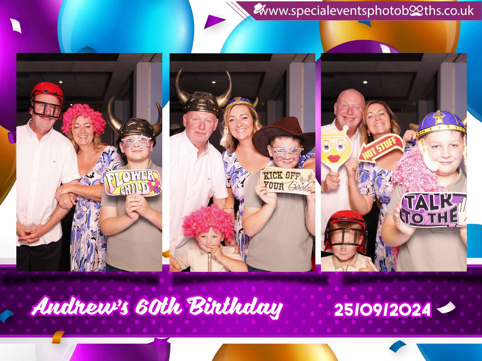 Andrew's 60th | View more photos from the event at my.specialeventsphotobooths.co.uk/u/SpecialEventsPhotoBooths/Andrews-60th