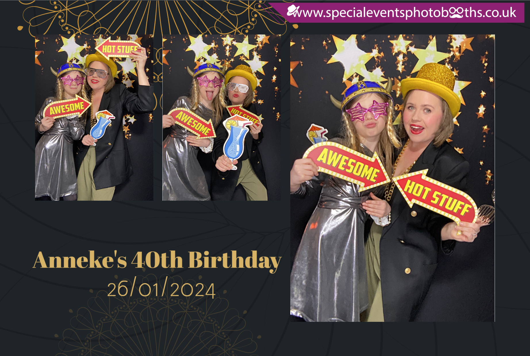 Anneke's 40th Birthday | View more photos from the event at my.specialeventsphotobooths.co.uk/u/SpecialEventsPhotoBooths/Annekes-40th-Birthday