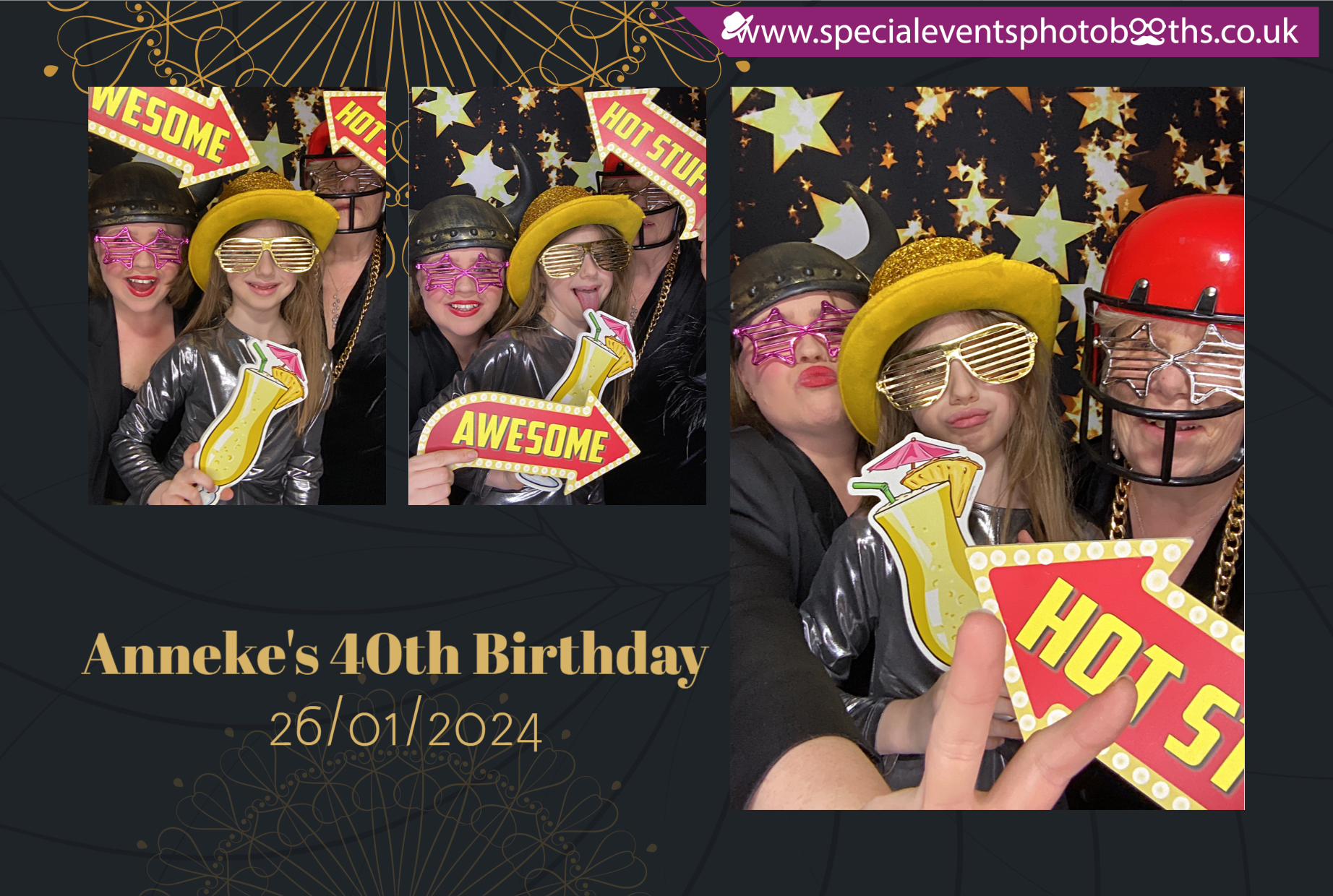 Anneke's 40th Birthday | View more photos from the event at my.specialeventsphotobooths.co.uk/u/SpecialEventsPhotoBooths/Annekes-40th-Birthday