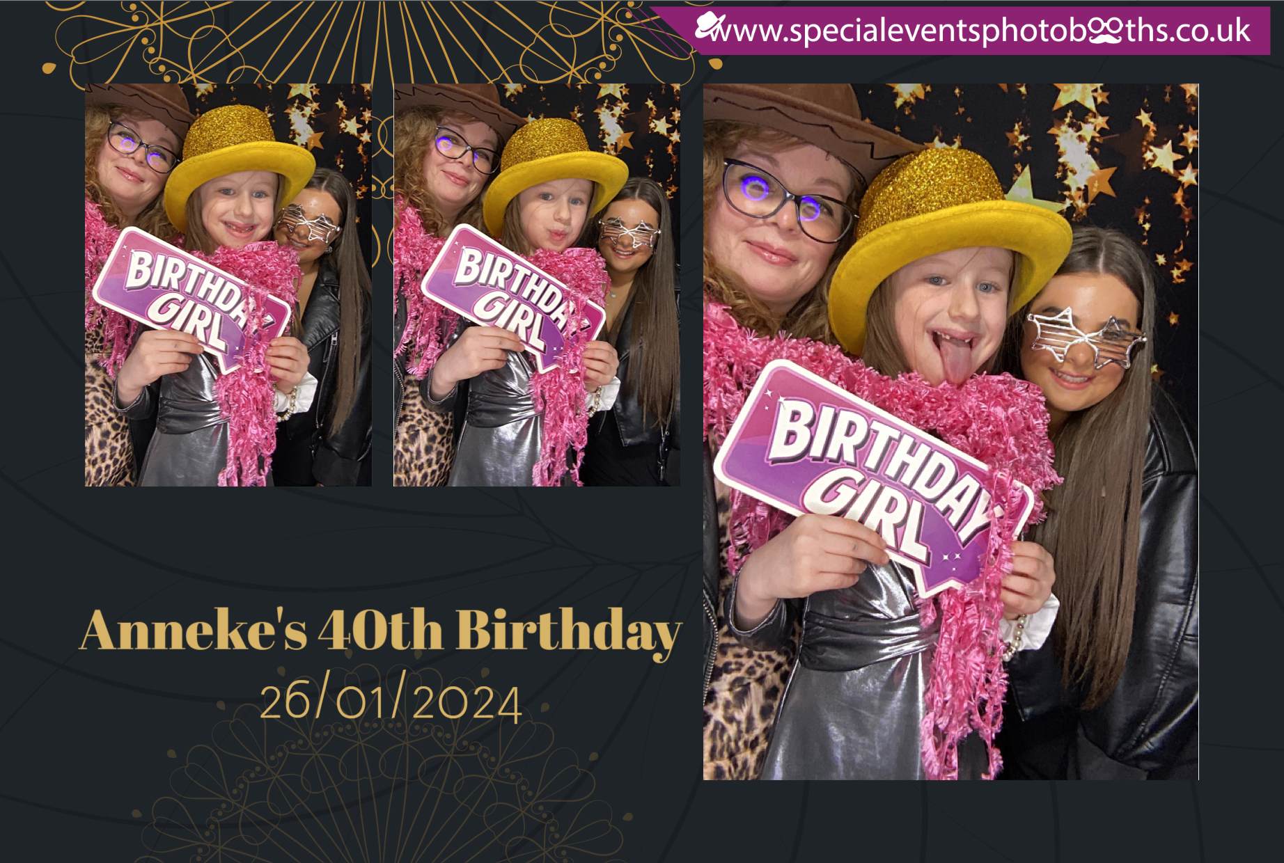 Anneke's 40th Birthday | View more photos from the event at my.specialeventsphotobooths.co.uk/u/SpecialEventsPhotoBooths/Annekes-40th-Birthday
