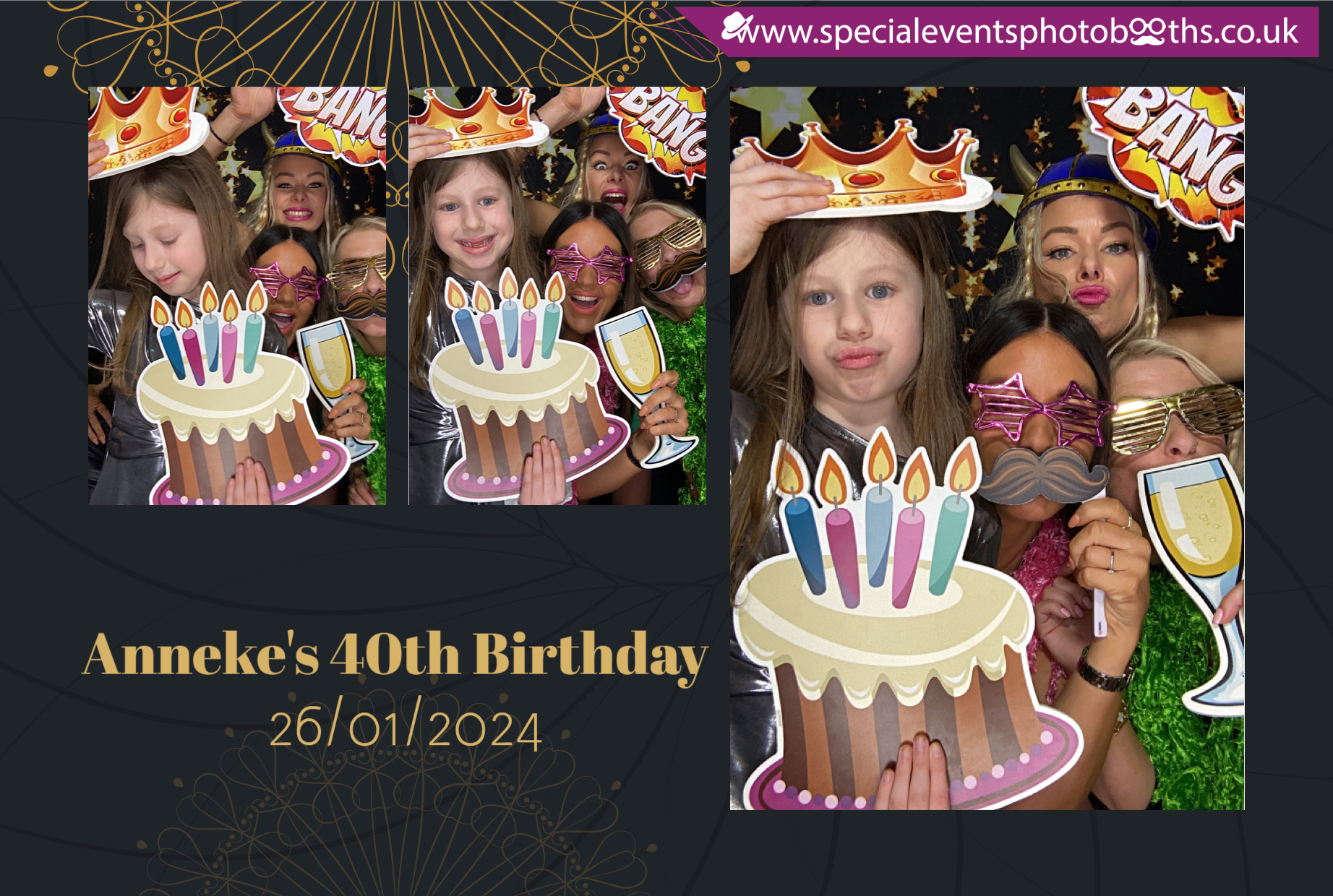 Anneke's 40th Birthday | View more photos from the event at my.specialeventsphotobooths.co.uk/u/SpecialEventsPhotoBooths/Annekes-40th-Birthday