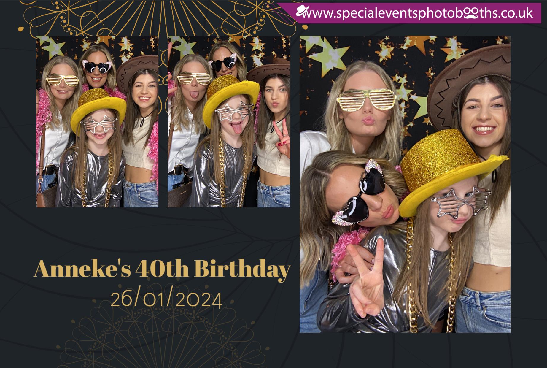 Anneke's 40th Birthday | View more photos from the event at my.specialeventsphotobooths.co.uk/u/SpecialEventsPhotoBooths/Annekes-40th-Birthday
