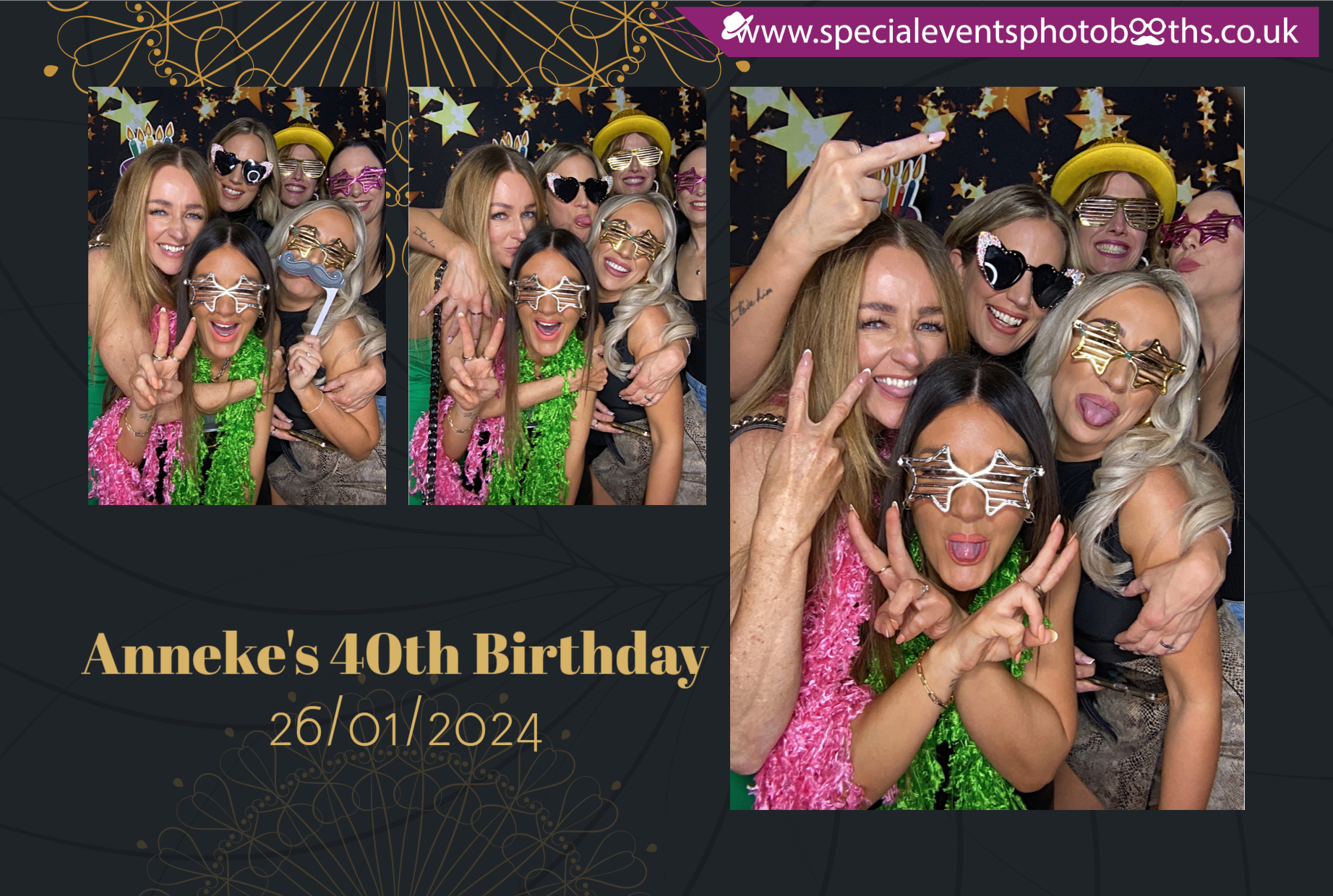 Anneke's 40th Birthday | View more photos from the event at my.specialeventsphotobooths.co.uk/u/SpecialEventsPhotoBooths/Annekes-40th-Birthday