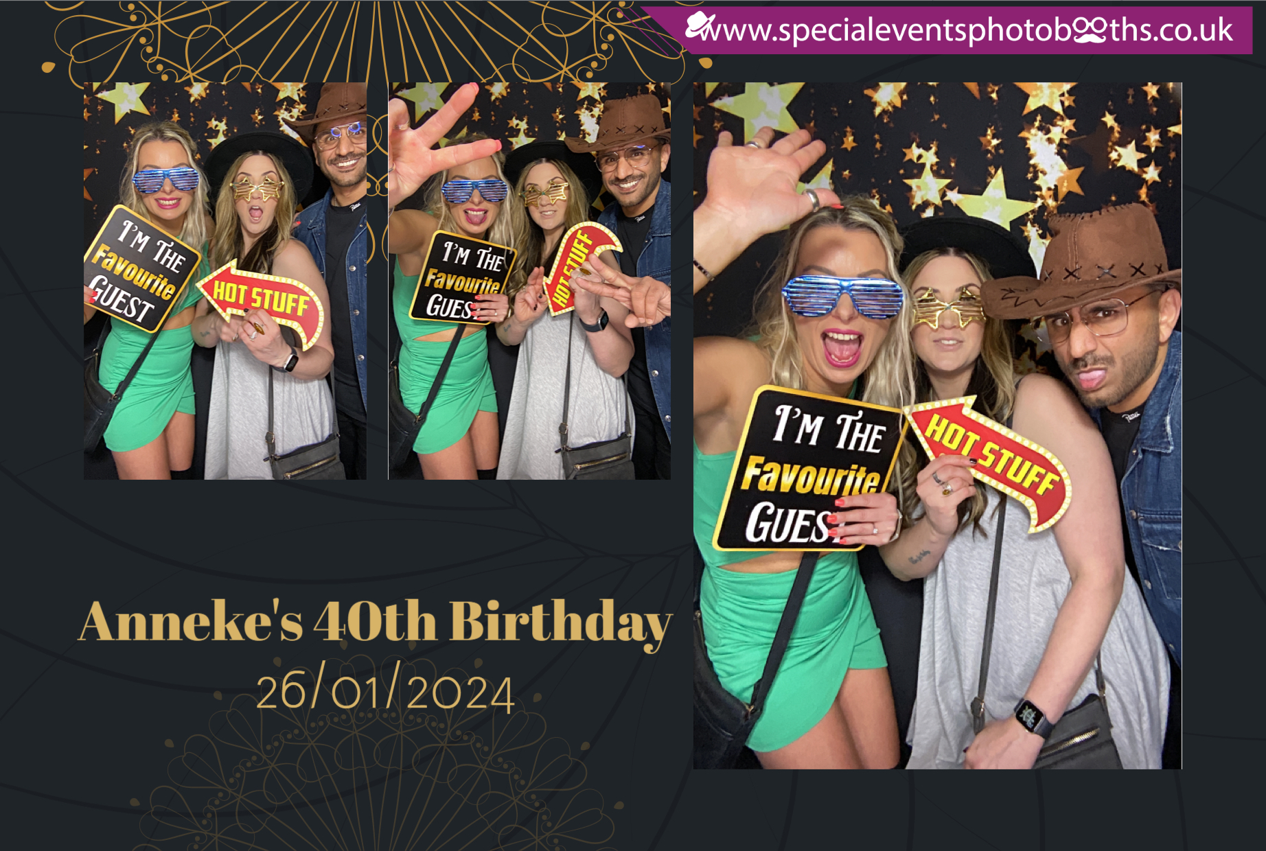 Anneke's 40th Birthday | View more photos from the event at my.specialeventsphotobooths.co.uk/u/SpecialEventsPhotoBooths/Annekes-40th-Birthday