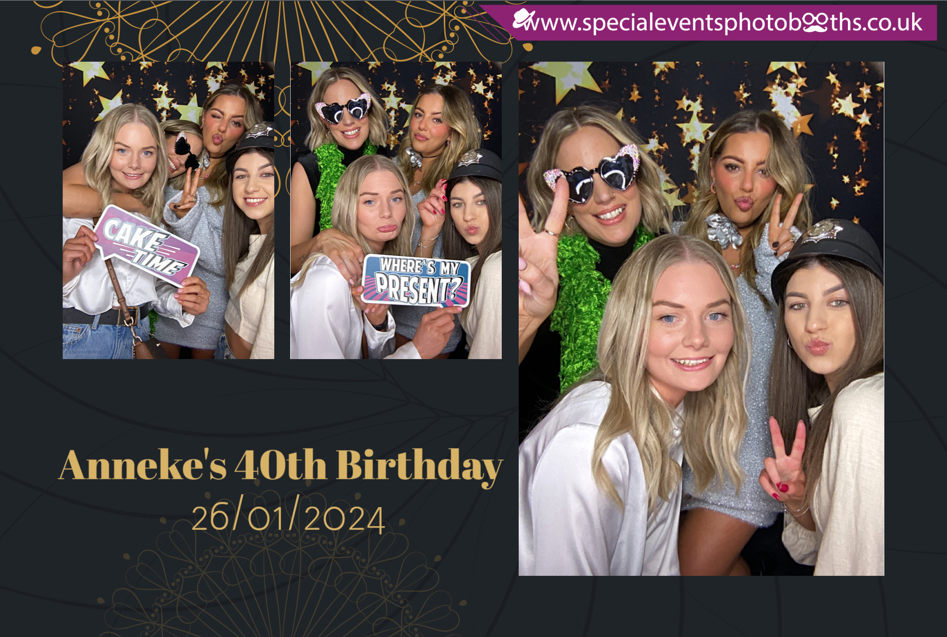 Anneke's 40th Birthday | View more photos from the event at my.specialeventsphotobooths.co.uk/u/SpecialEventsPhotoBooths/Annekes-40th-Birthday